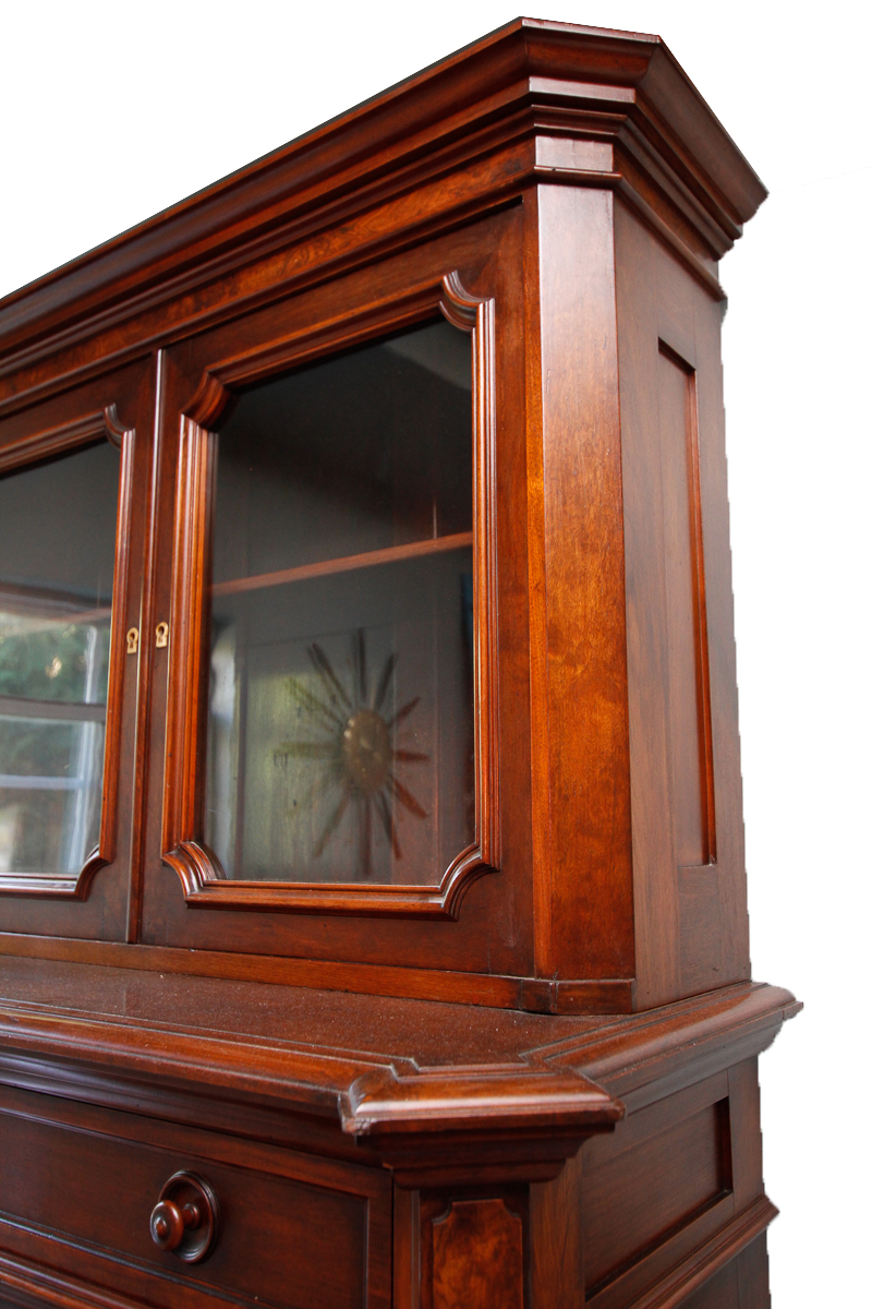 Antique Renaissance Revival Secretary Desk