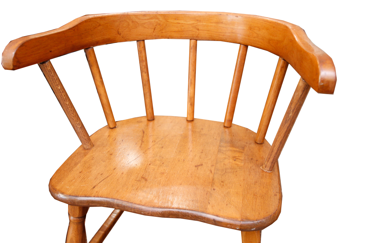 Vintage Wooden Children's Table and Chairs