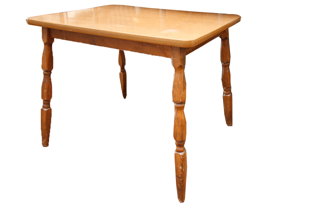 Vintage Wooden Children's Table and Chairs