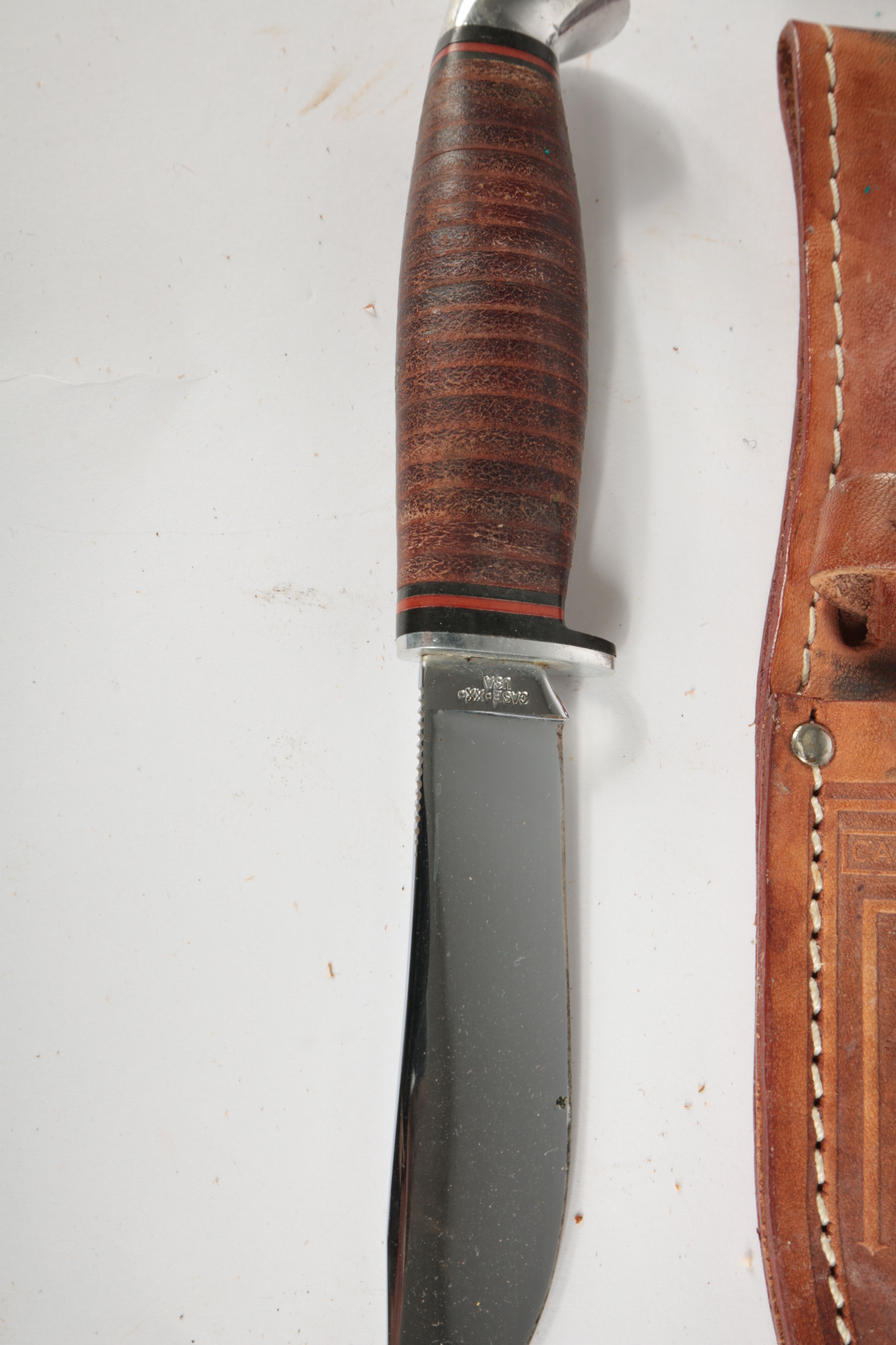 Large Collection of Fixed Blade Knives and a Folding Knife