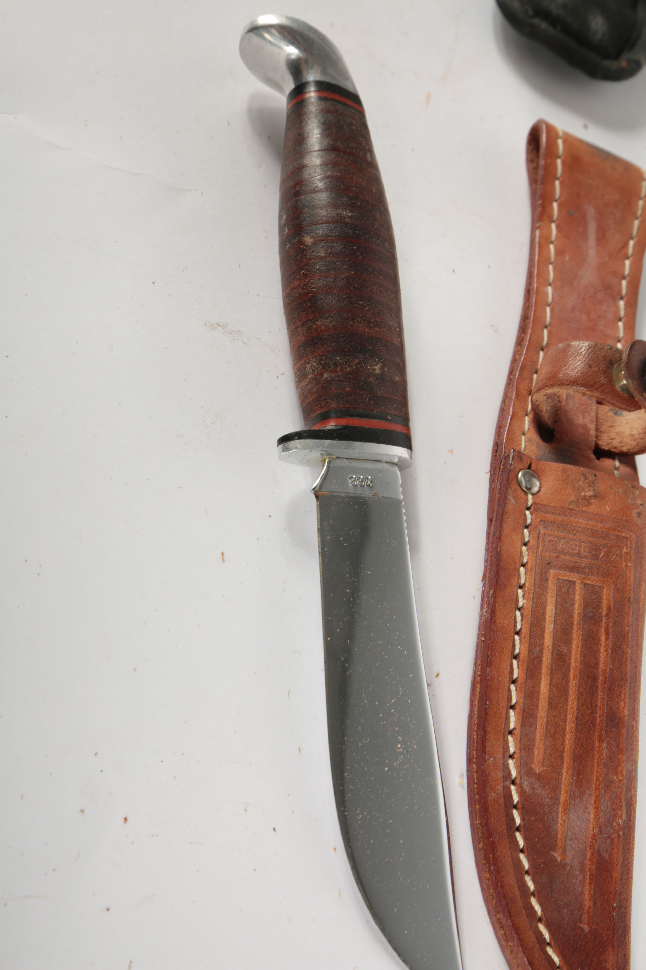 Large Collection of Fixed Blade Knives and a Folding Knife