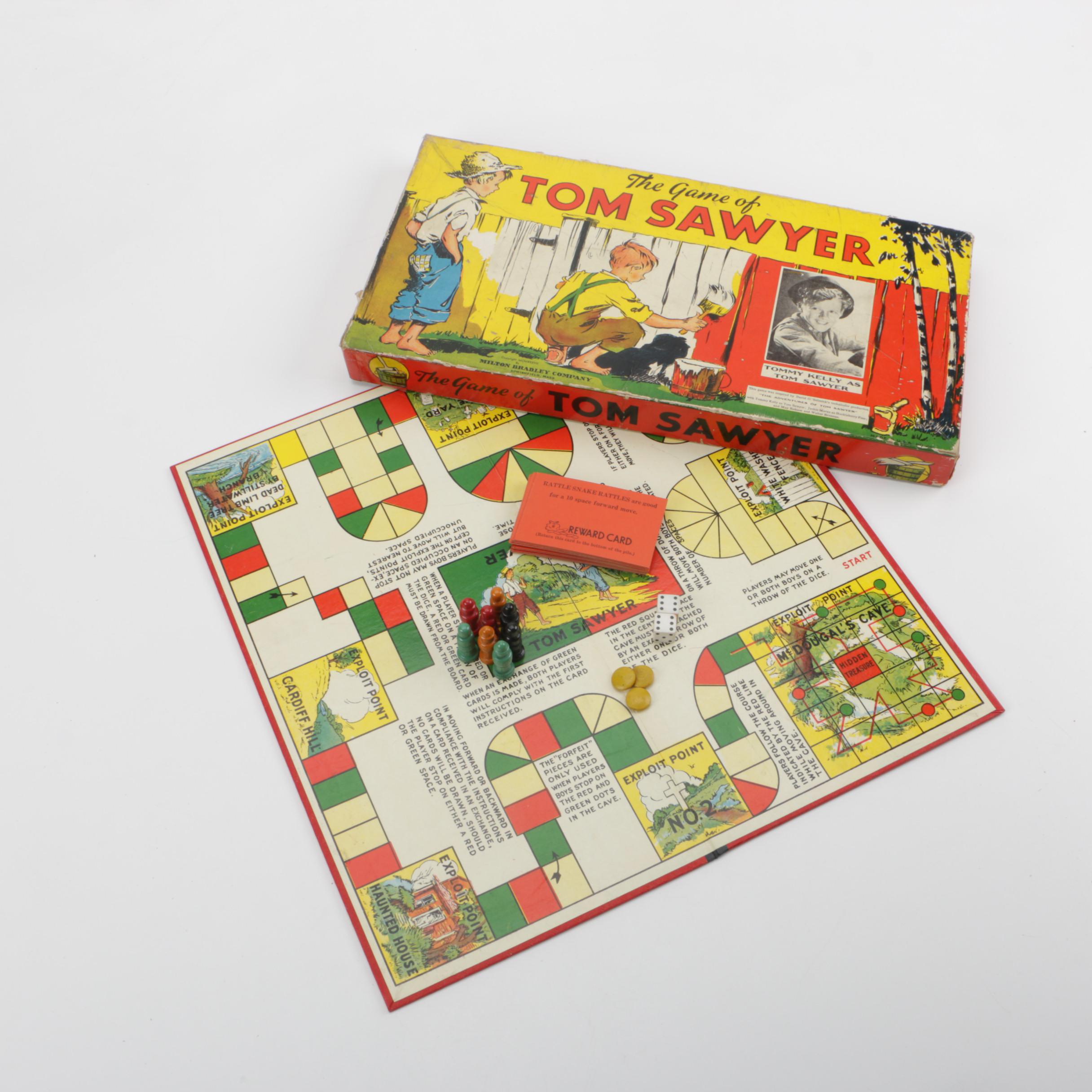 Assorted Vintage Board Games Based on TV and Movies