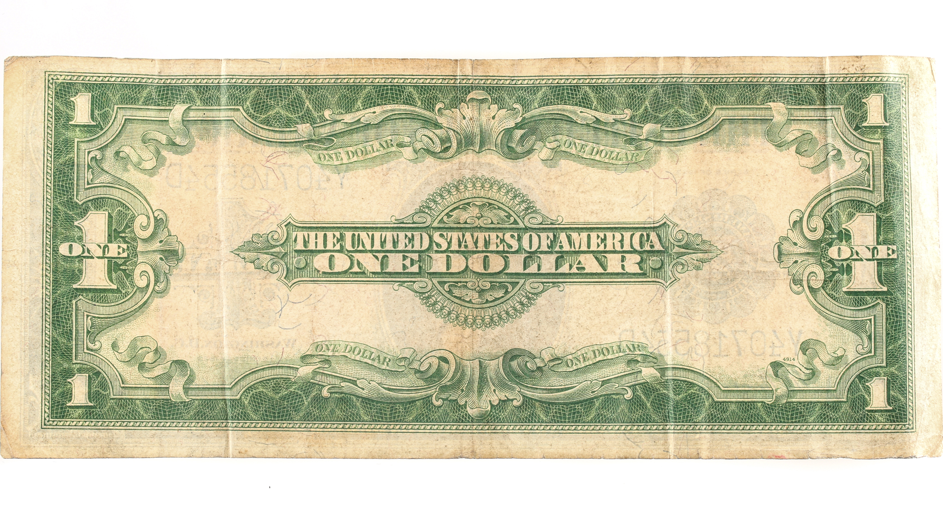 1923 'Horse Blanket' One-Dollar Silver Certificate and Fractional Currency