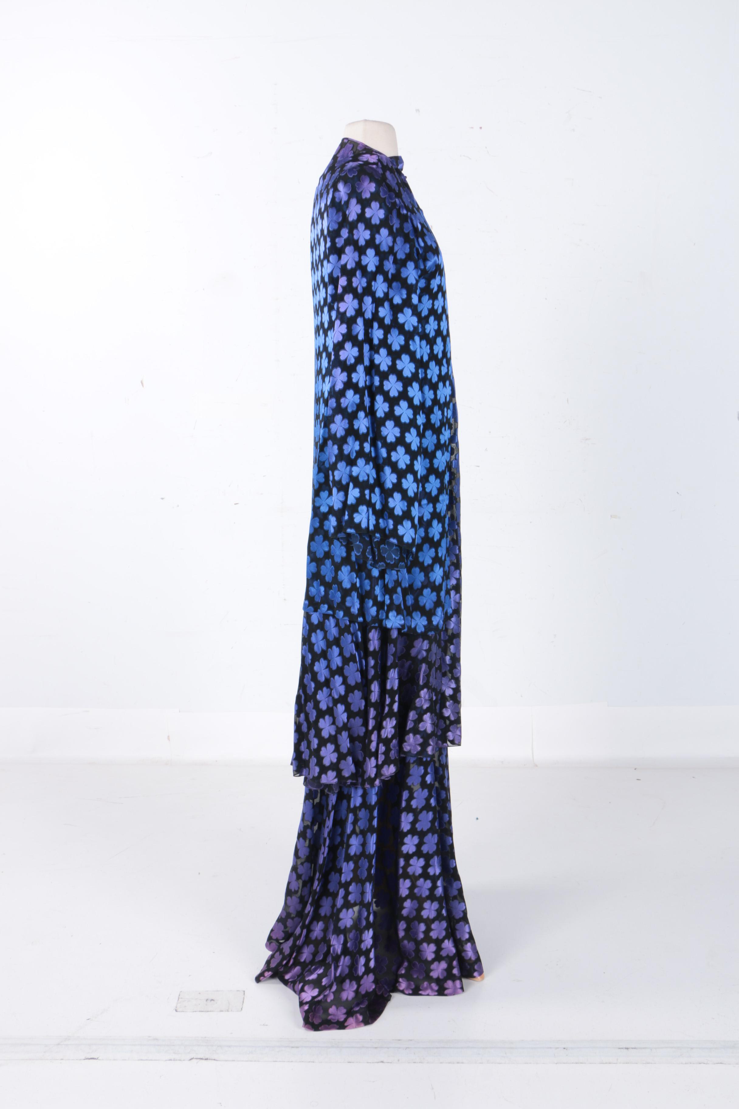 Women's Vintage 1970s Cardinali Sample Chiffon Jacket and Skirts