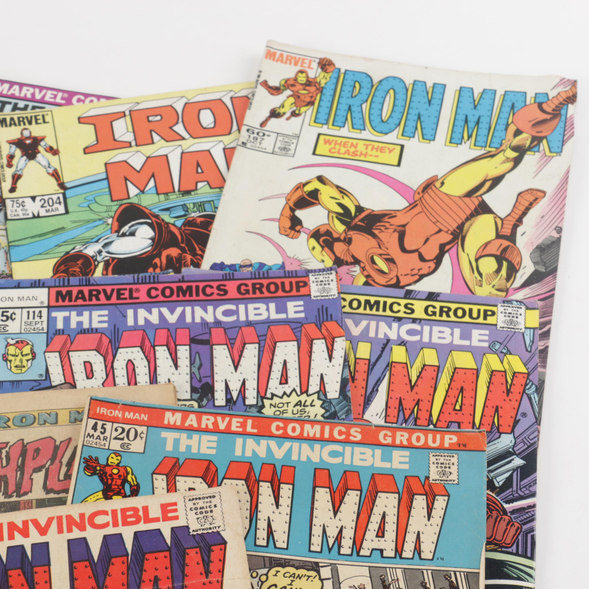 Collection of "The Invincible Iron Man" Comic Books
