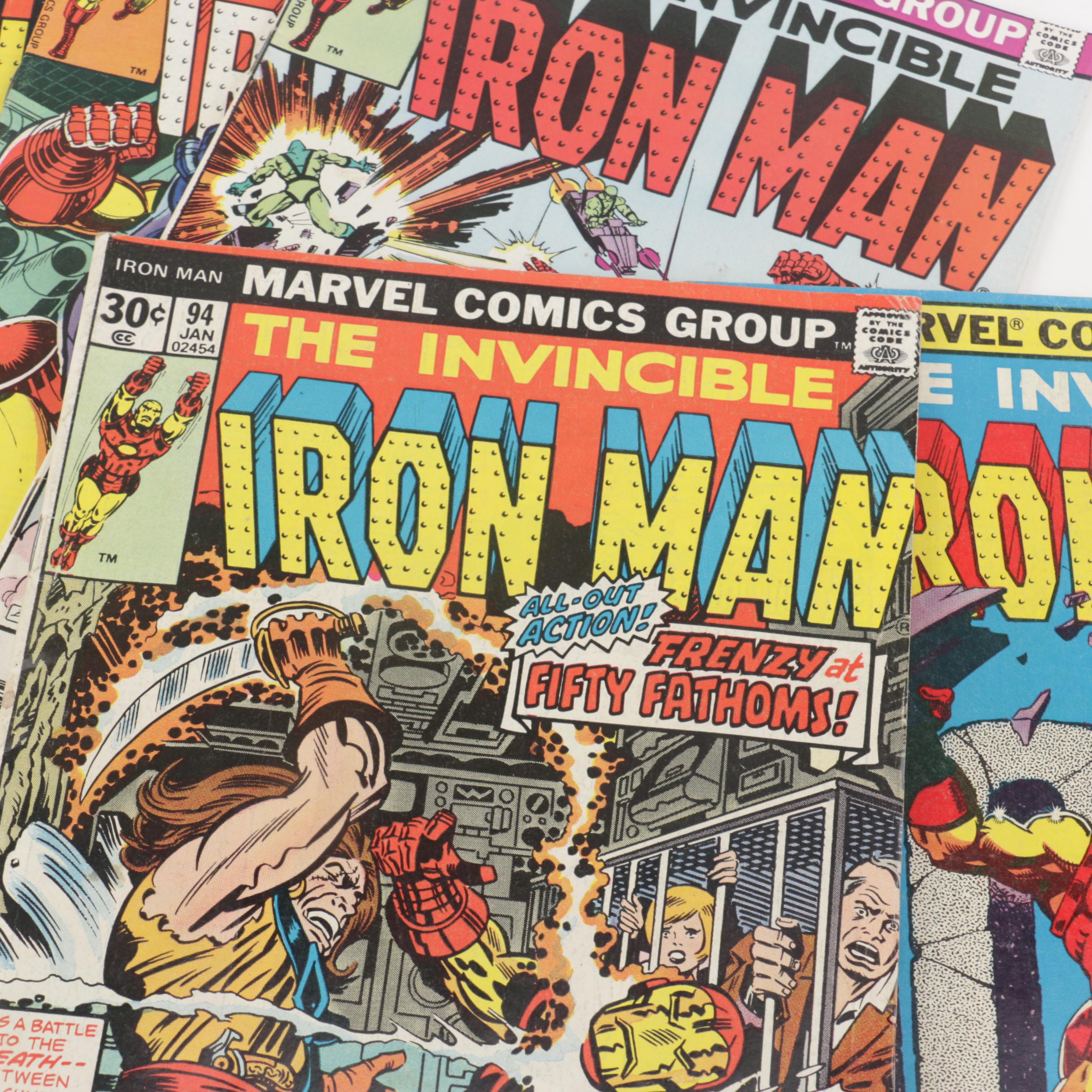 Collection of "The Invincible Iron Man" Comic Books