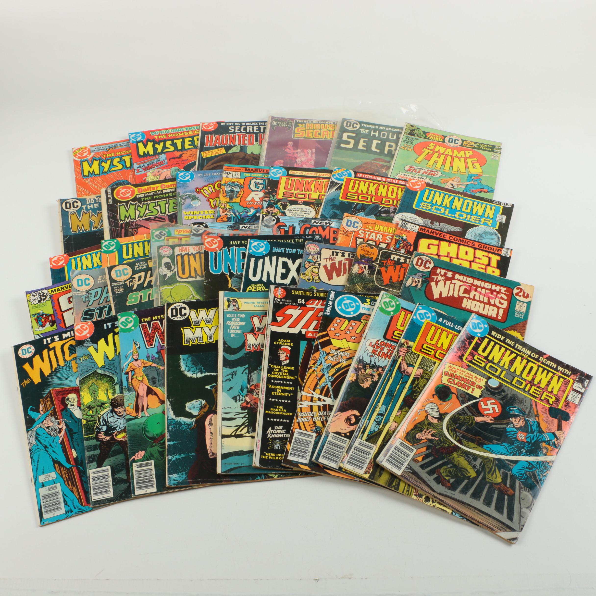 Collection of DC and Marvel Comic Books