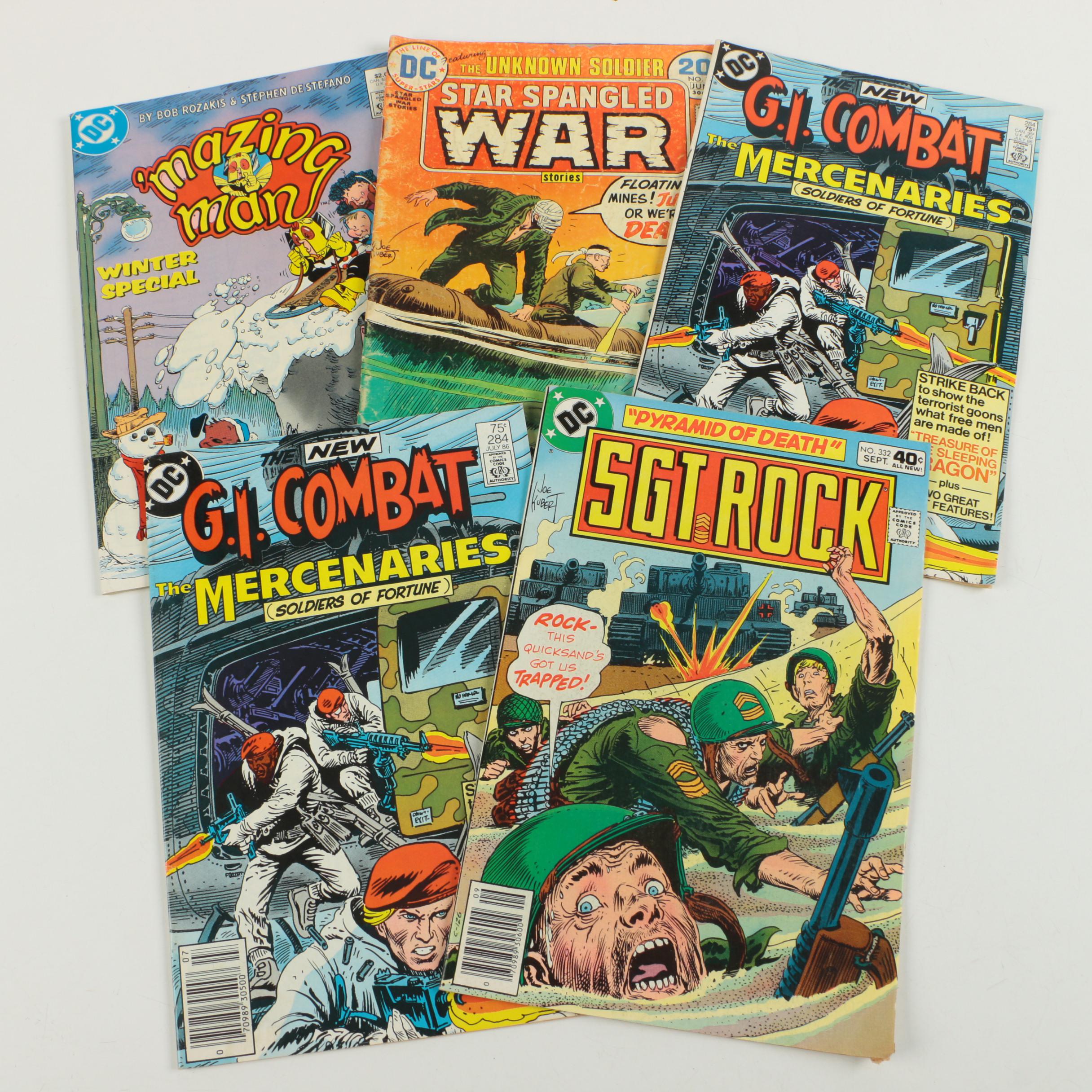 Collection of DC and Marvel Comic Books