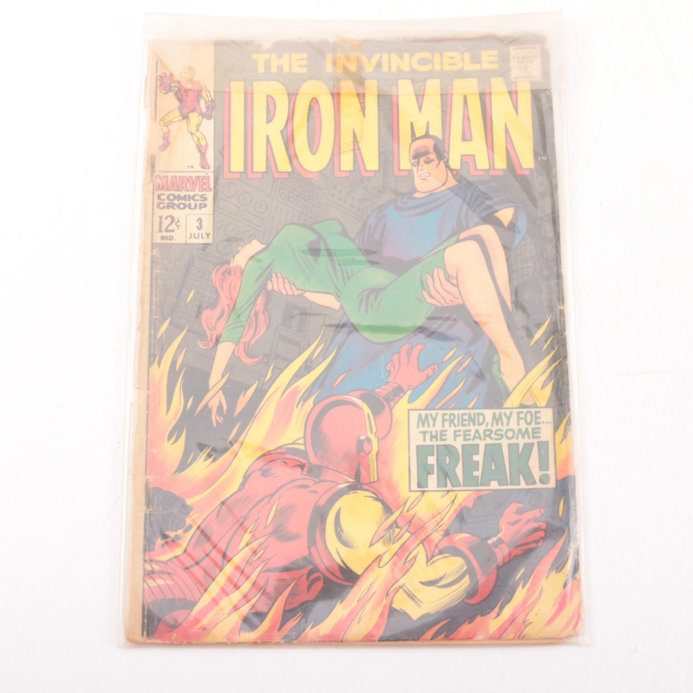 Early Issue Silver Age Iron Man, Silver Surfer and Strange Tales Comics