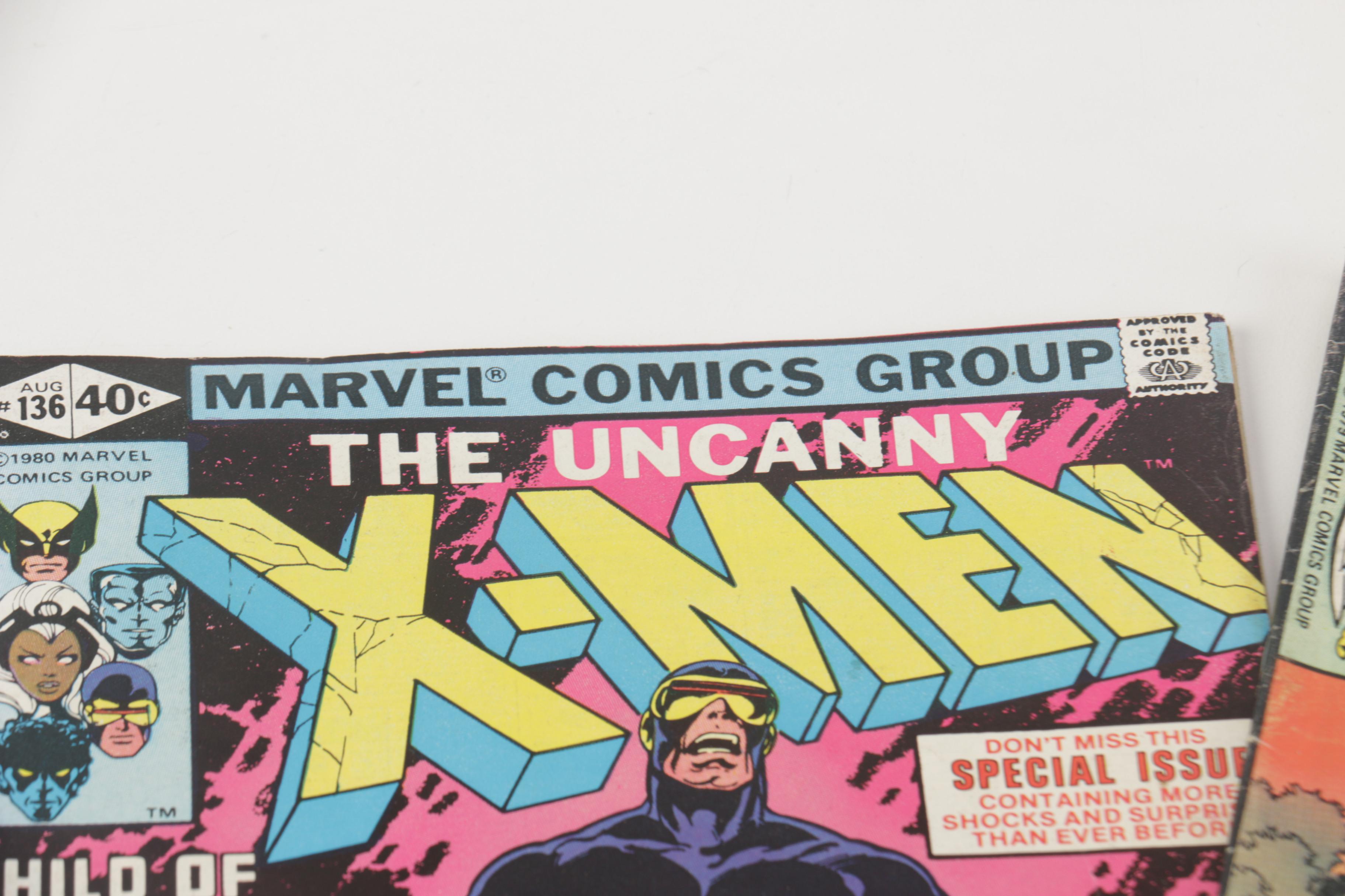Collection of "The Uncanny X-Men" Comic Books