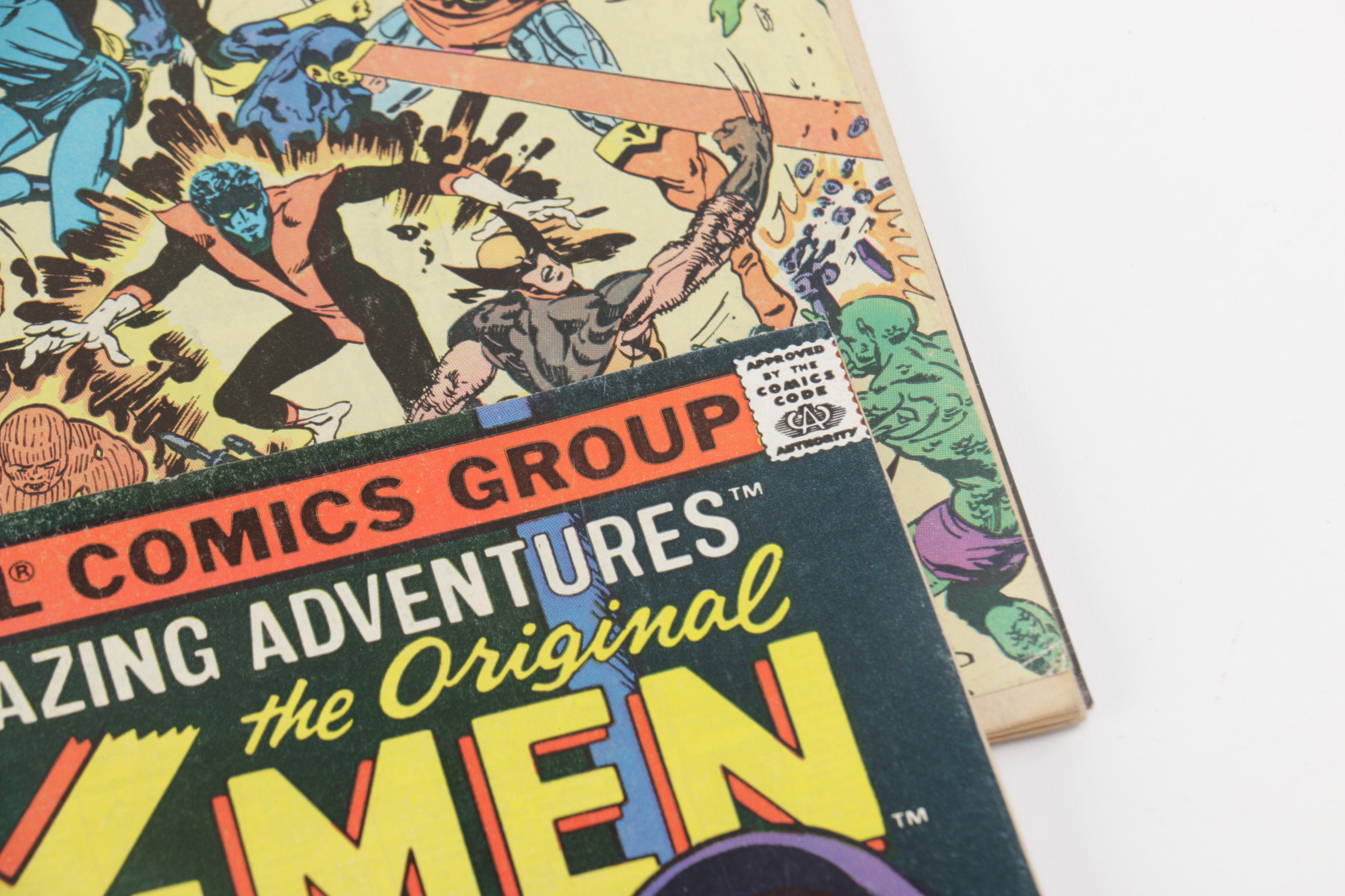 Collection of "The Uncanny X-Men" Comic Books