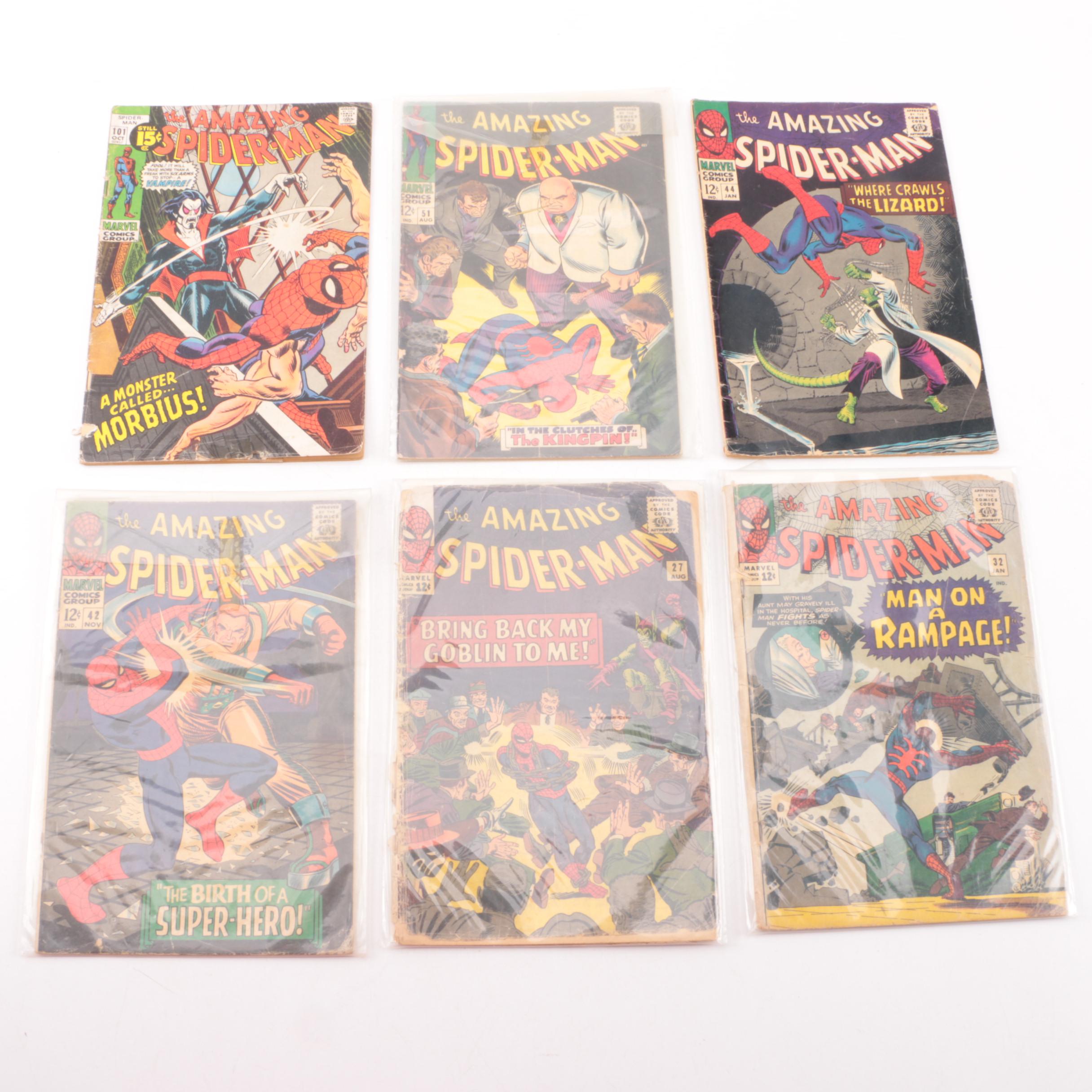 "Amazing Spider-Man" Early Issues and 101 First Morbius