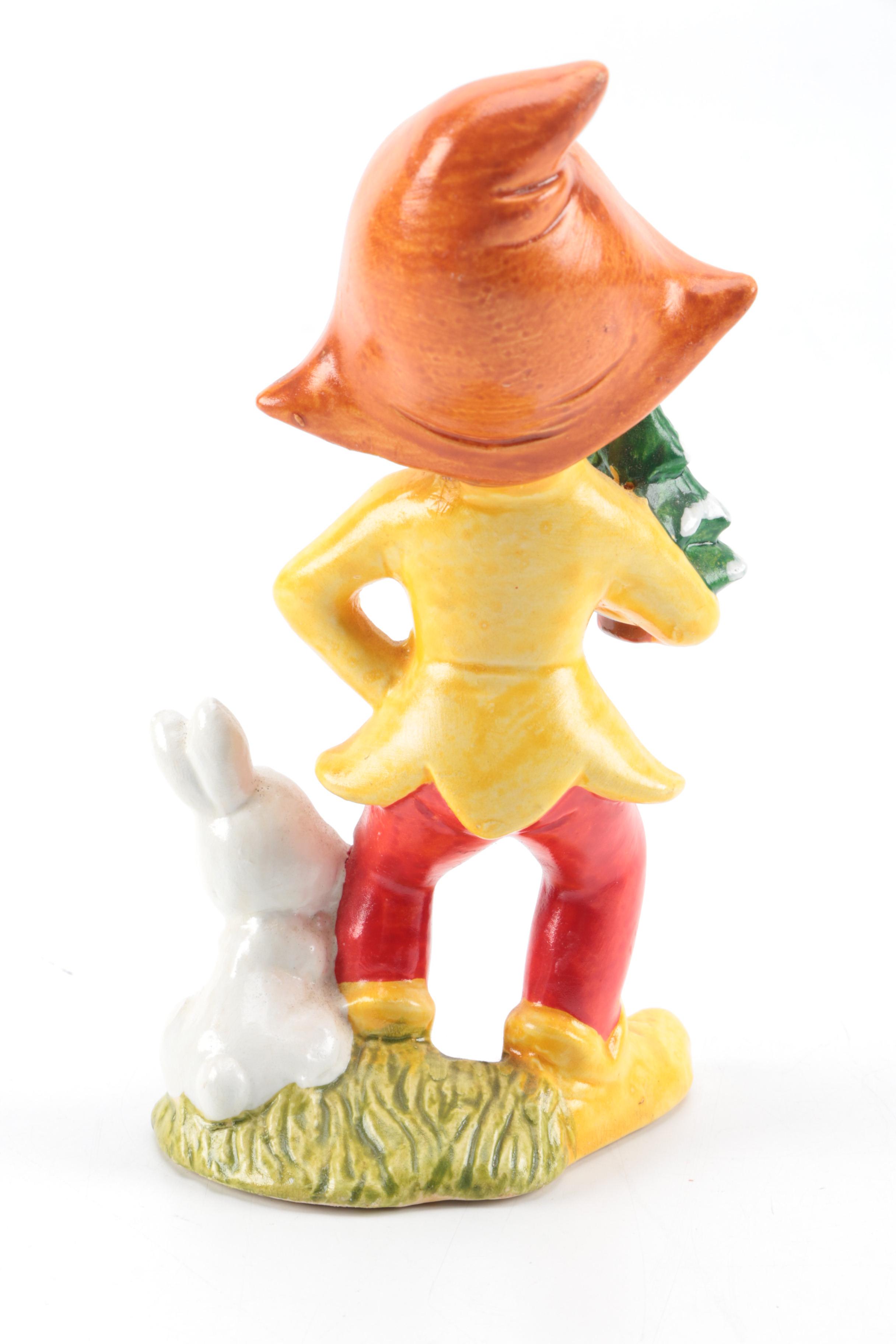 Vintage Christmas Elf Figurines