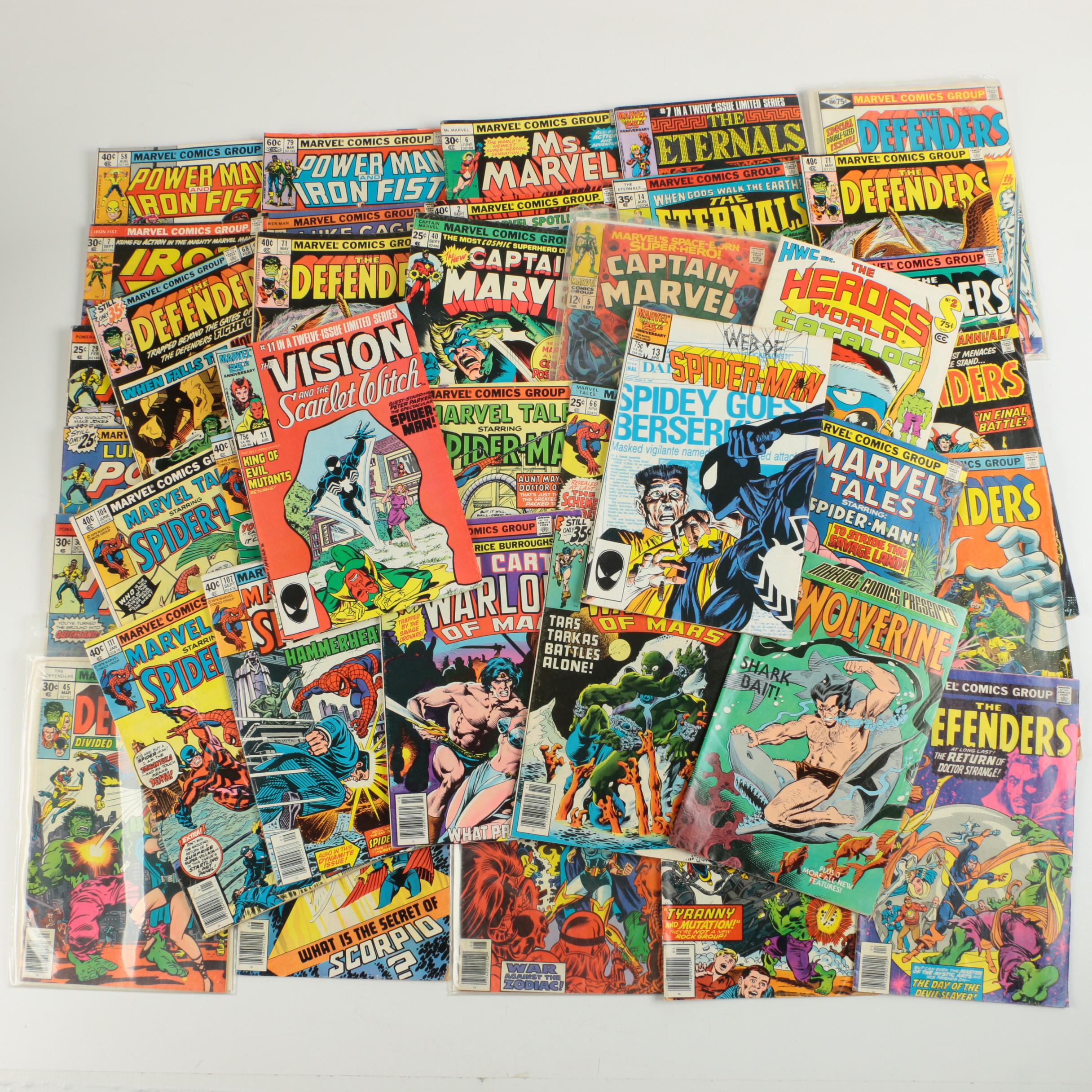 "Luke Cage" # 2 and Other Bronze Age Marvel comic books