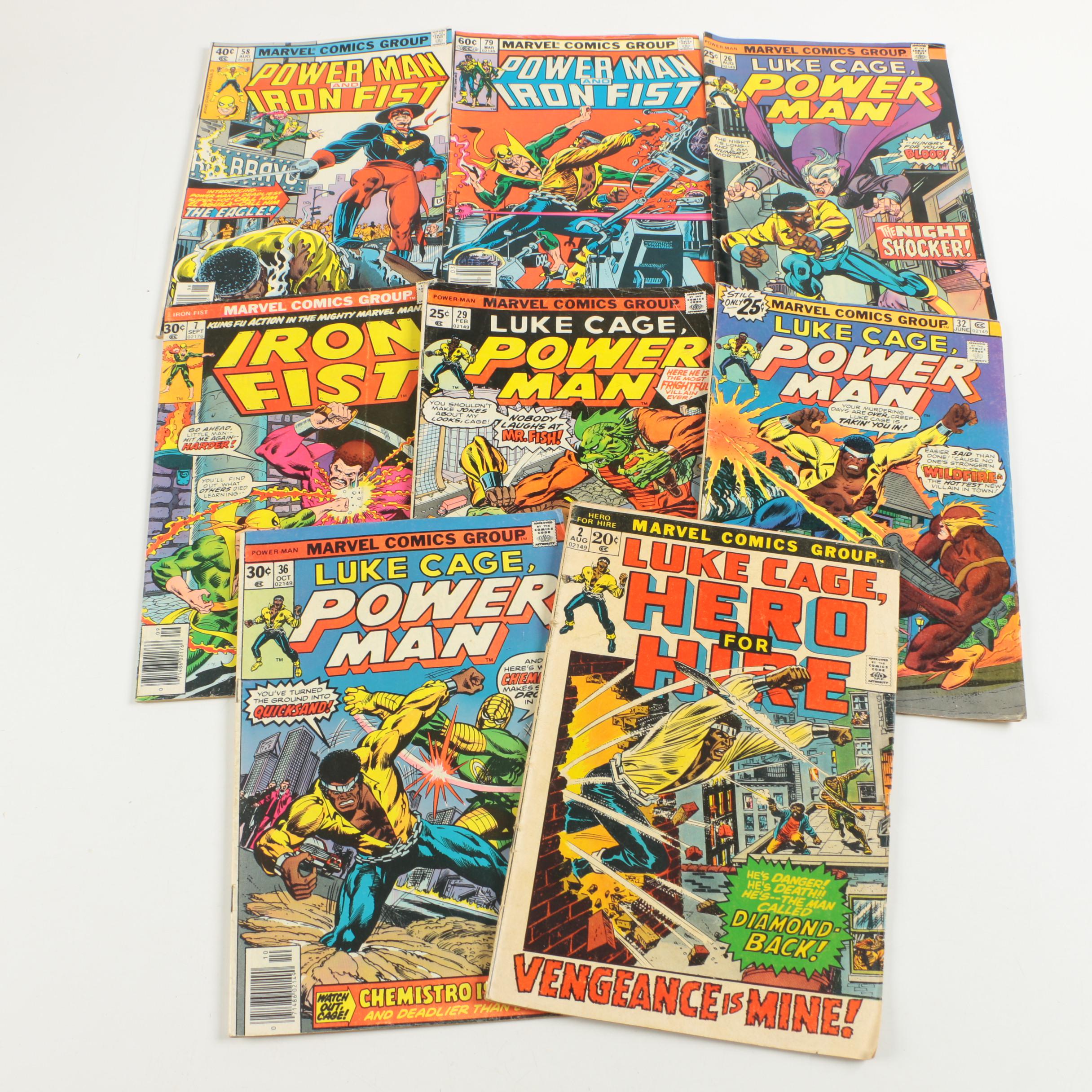 "Luke Cage" # 2 and Other Bronze Age Marvel comic books