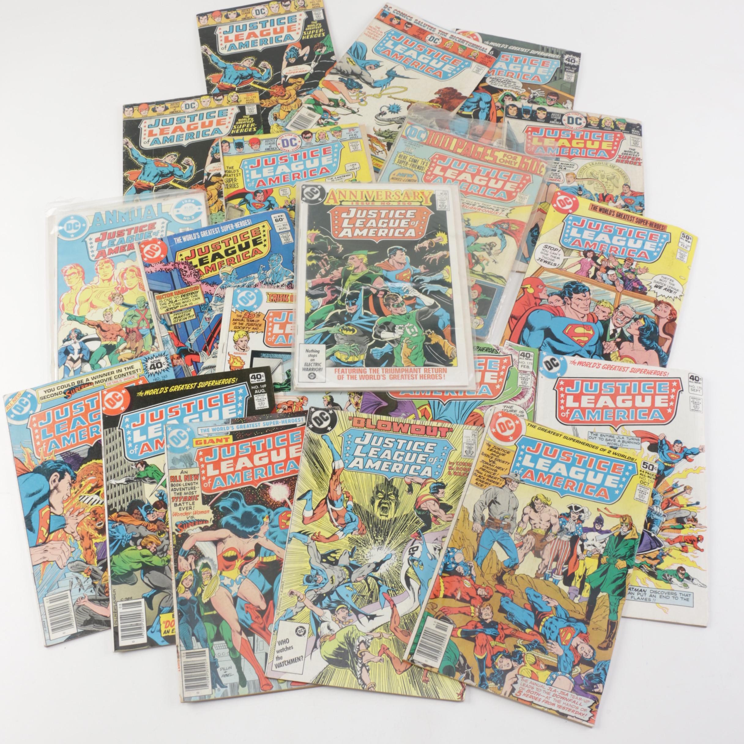 Collection of "Justice League of America" Comic Books