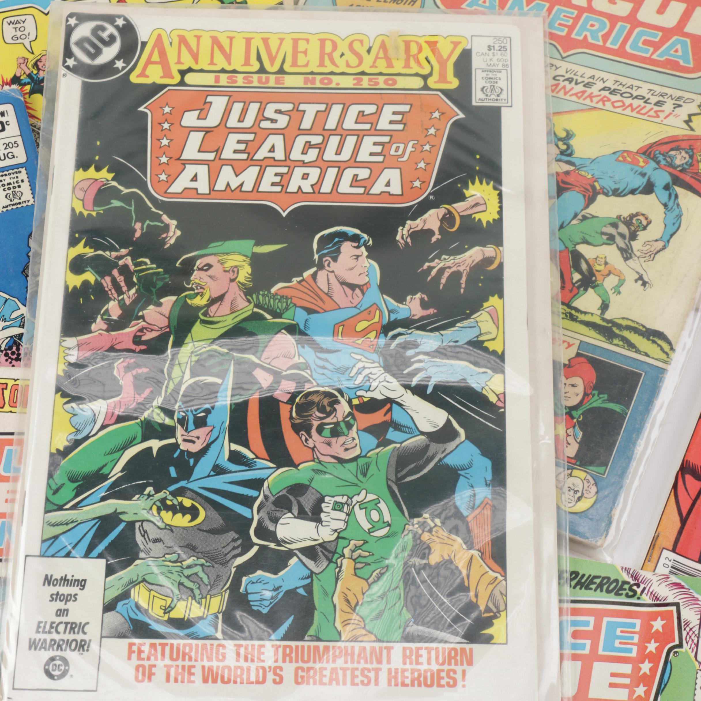 Collection of "Justice League of America" Comic Books