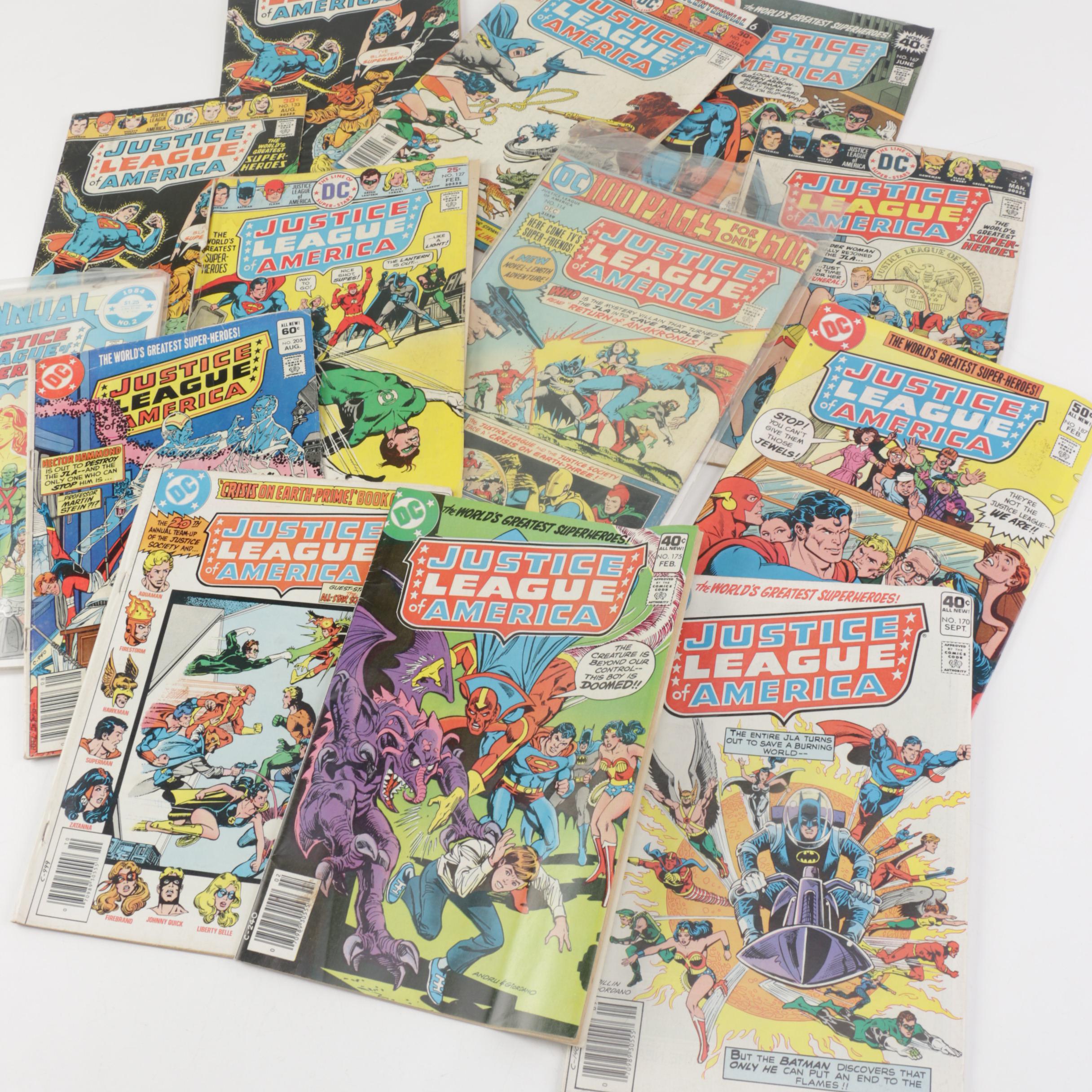 Collection of "Justice League of America" Comic Books