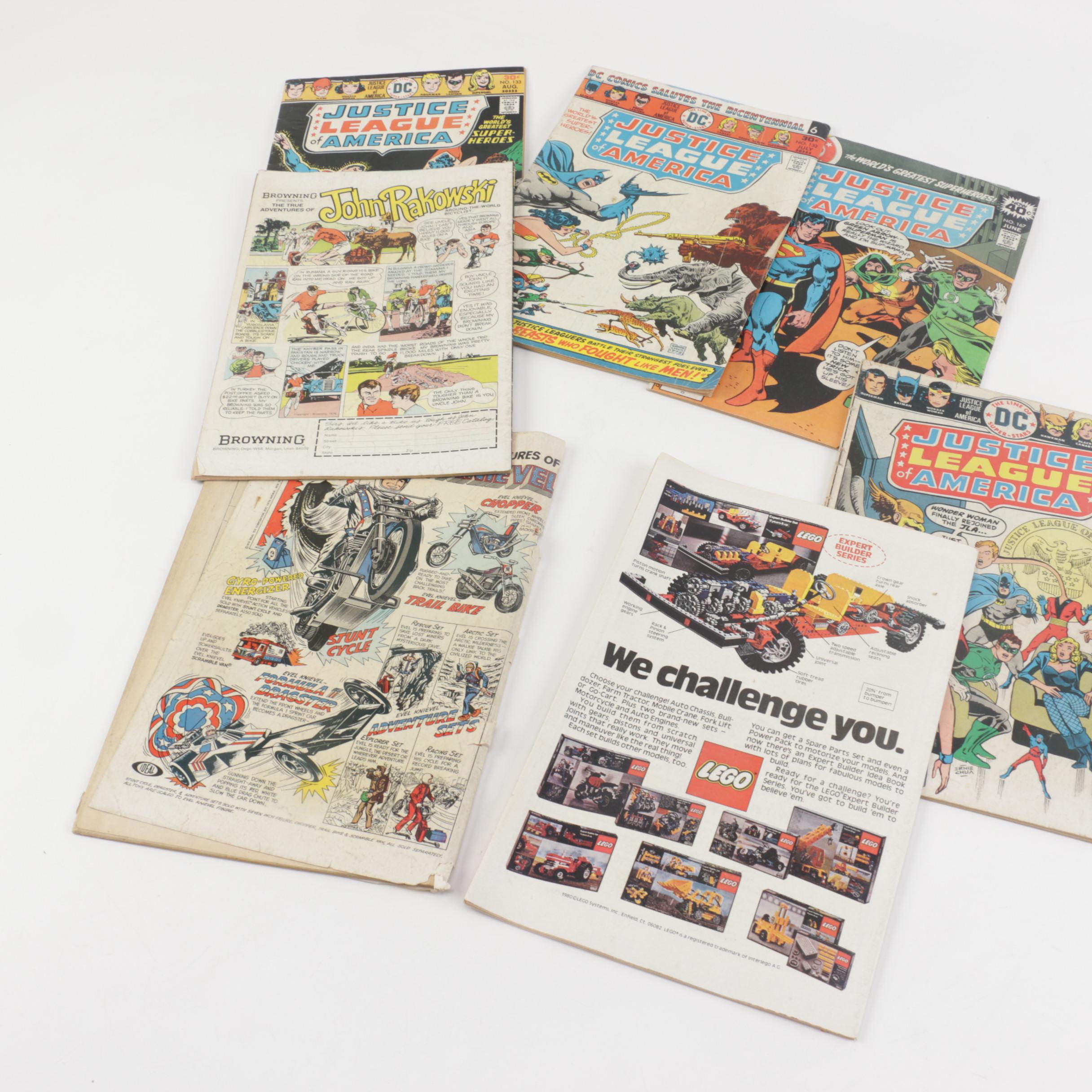 Collection of "Justice League of America" Comic Books