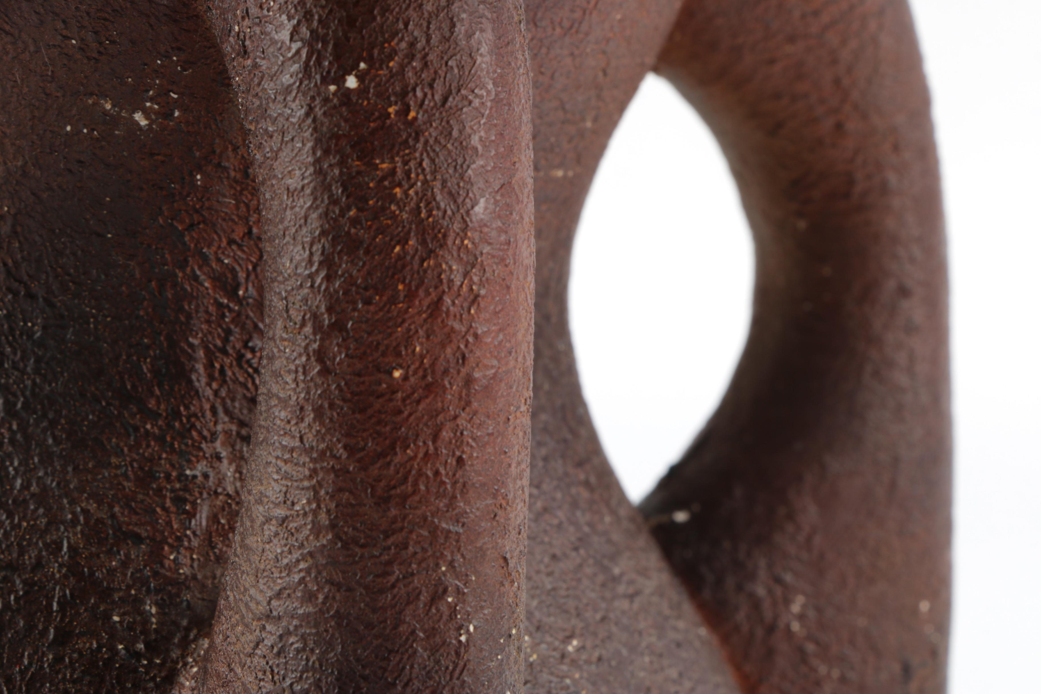 Arts and Crafts Style Table Lamp with Slag Glass Shade