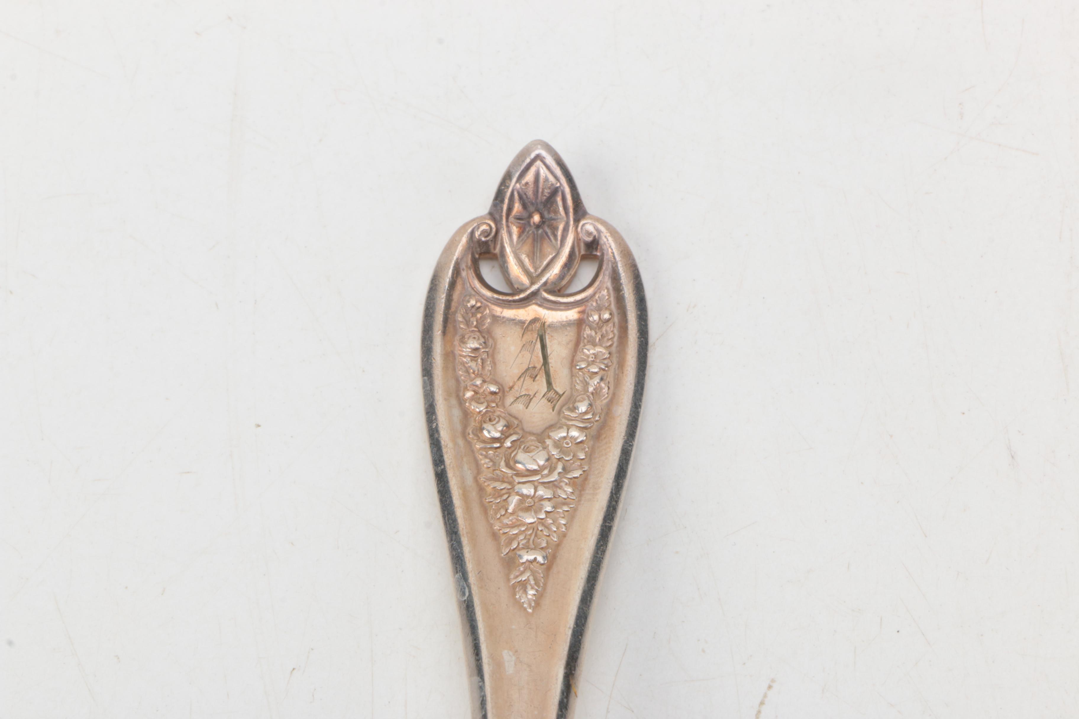 1847 Rogers Bros. "Old Colony" Silver-Plated Fork Set