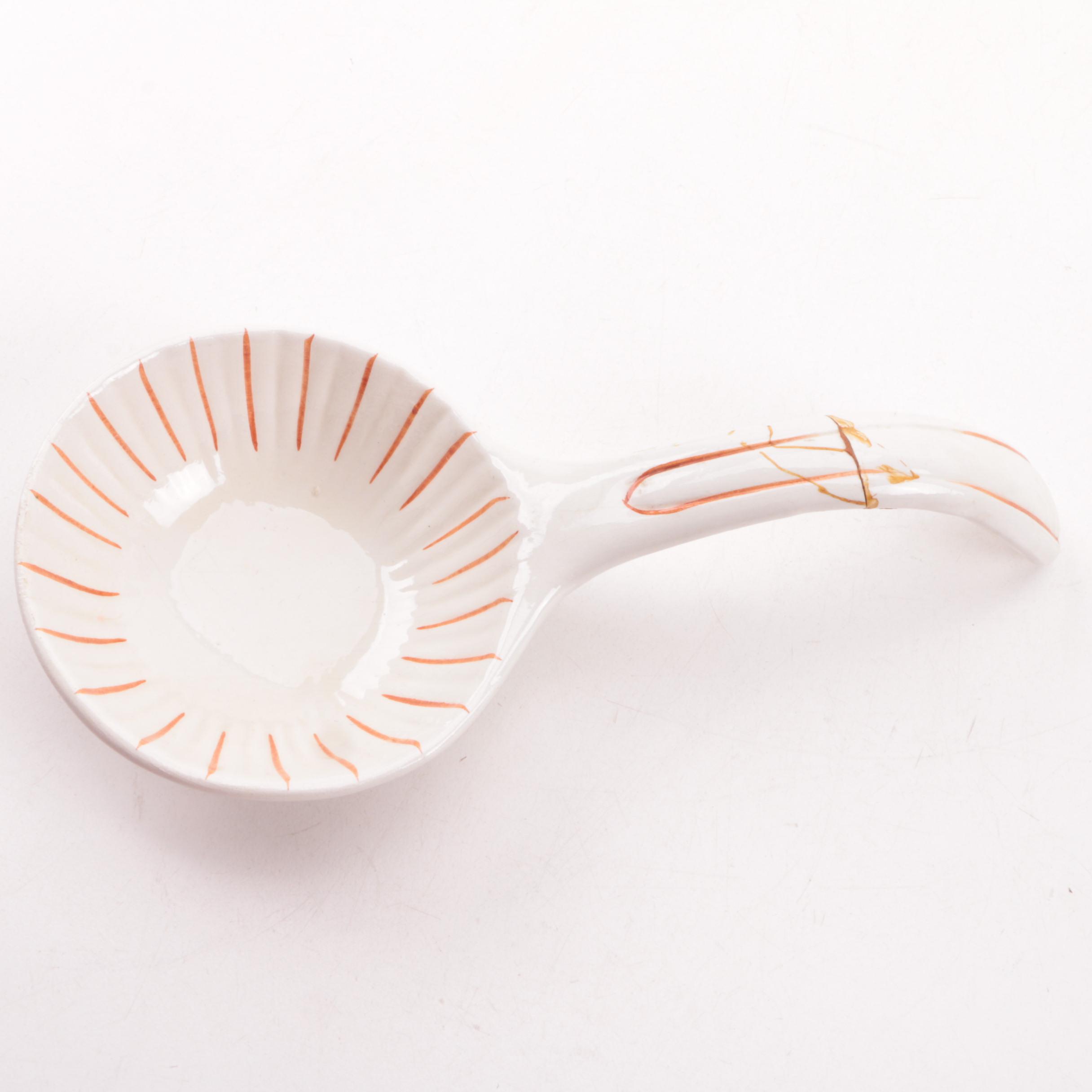 Soup Tureen, Ladle and Platter