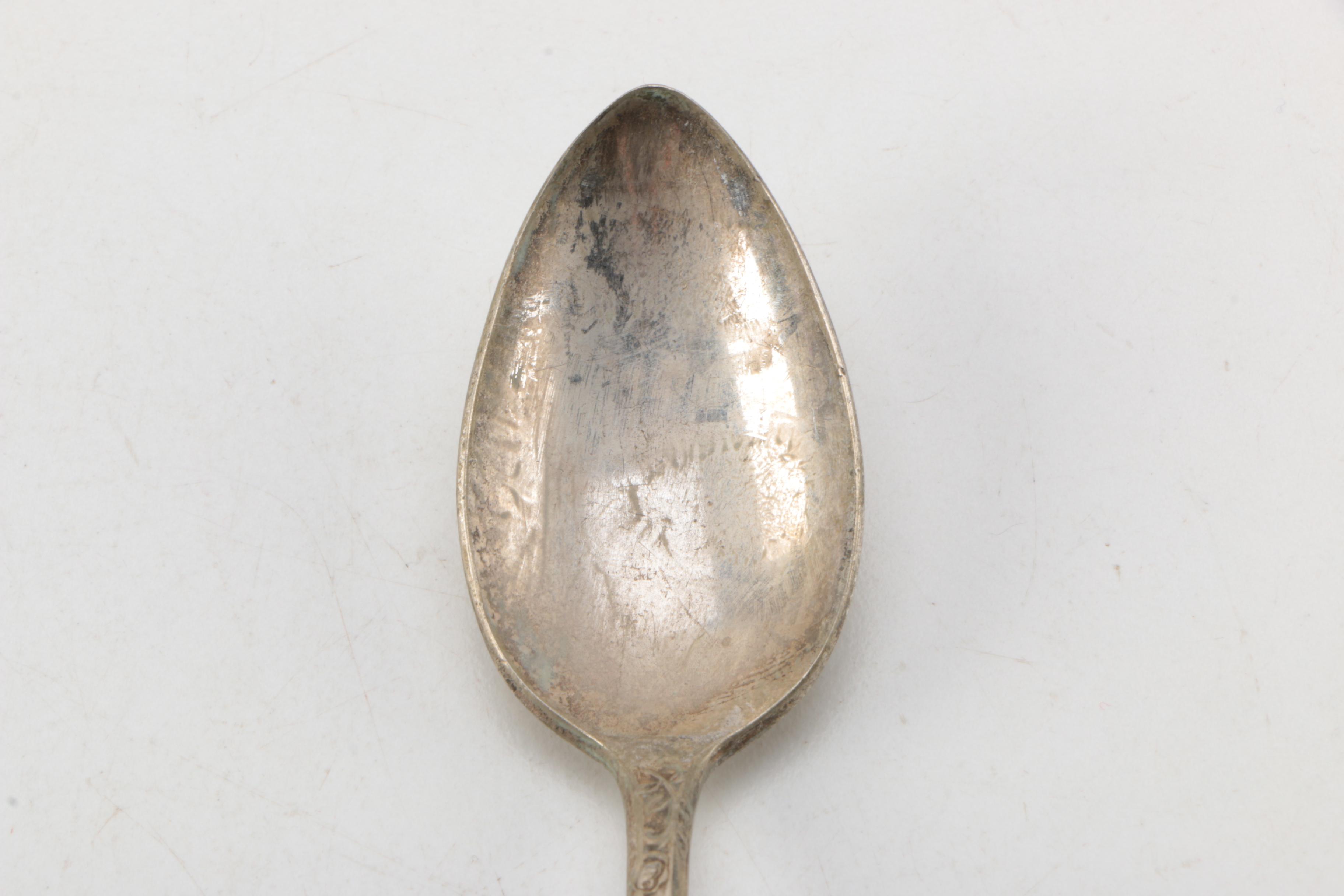 Collection of Silver Plate Iced Tea Spoons by New England Manufacturers