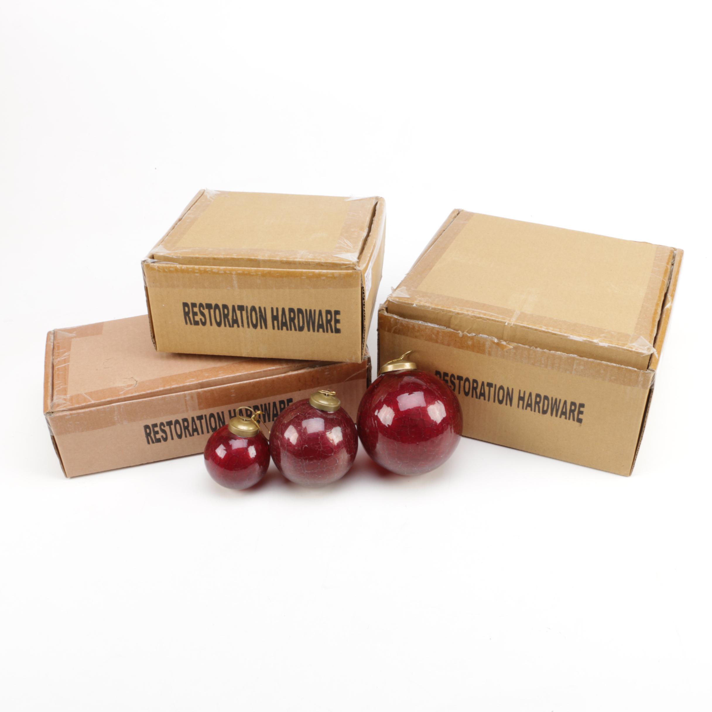 Restoration Hardware Ornaments