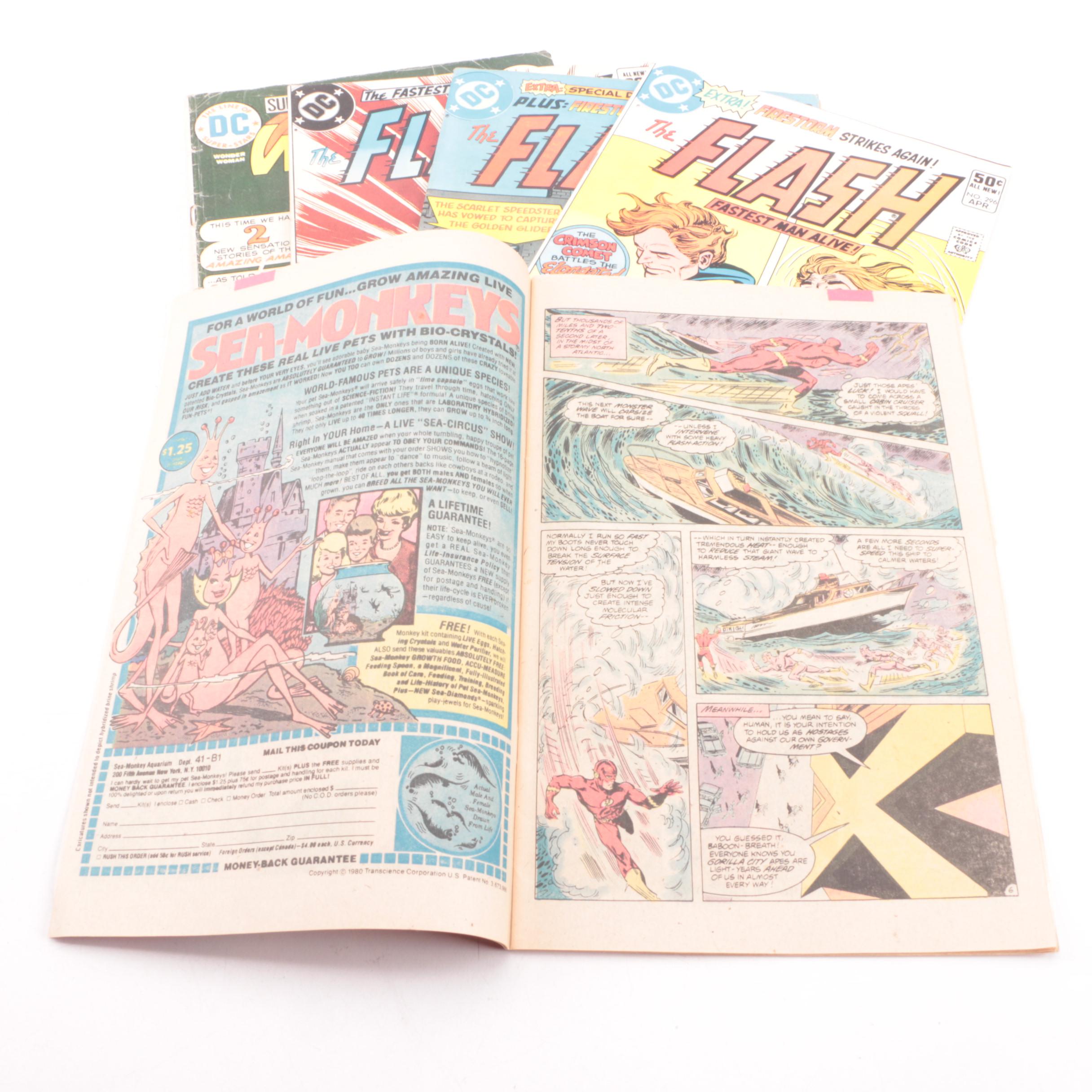 Assorted DC Comic Books featuring "Superman" and "Action Comics"