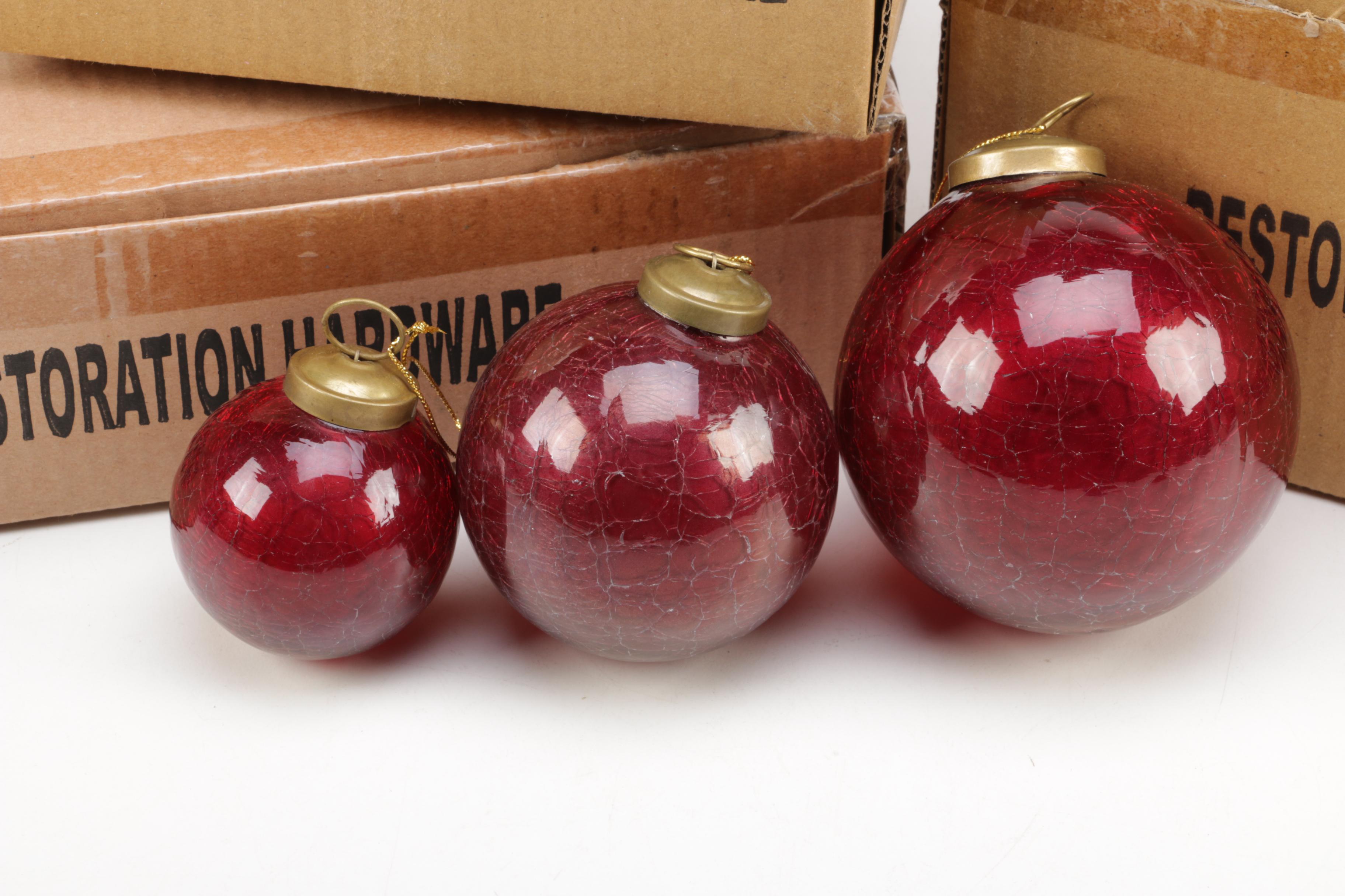 Restoration Hardware Ornaments