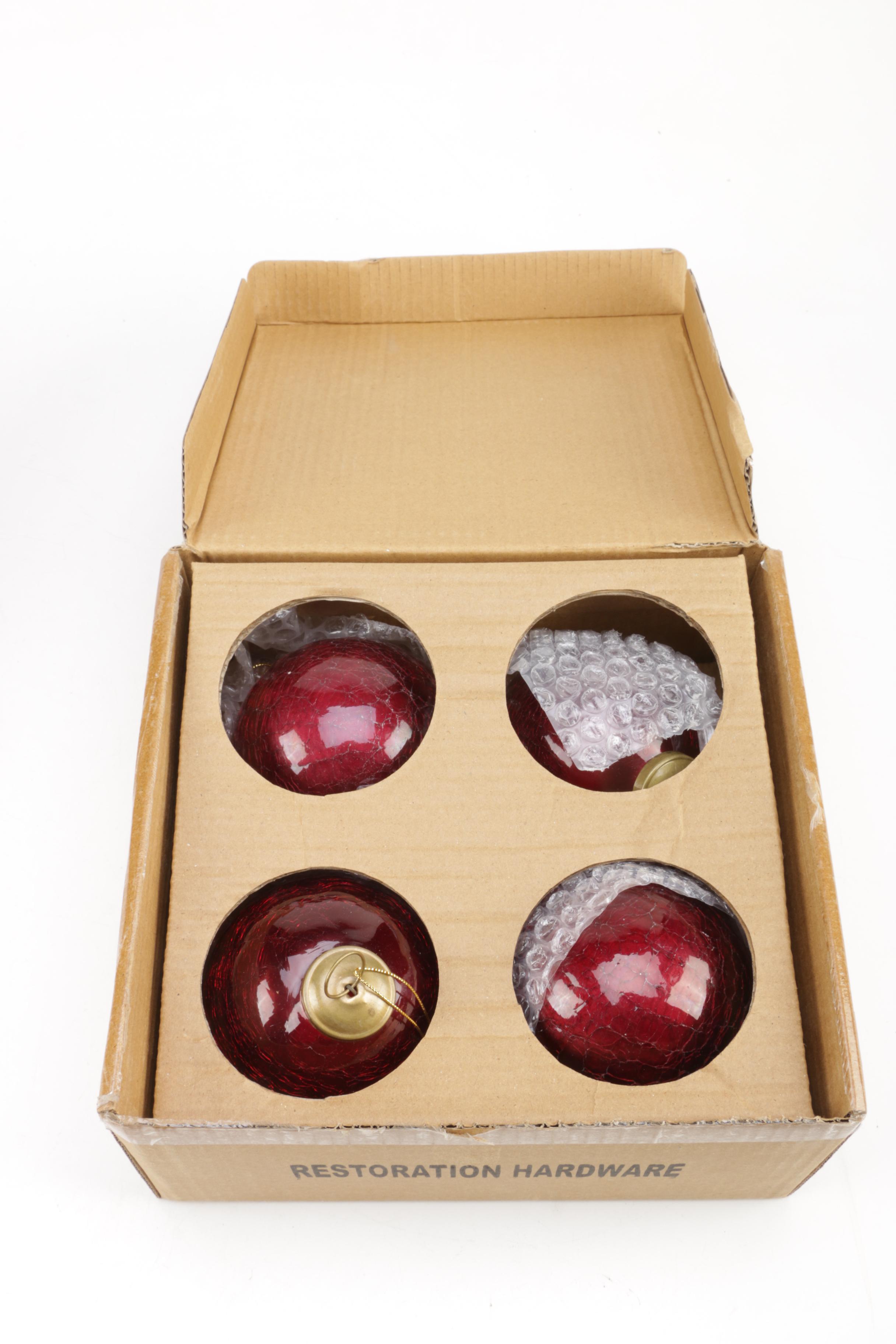 Restoration Hardware Ornaments