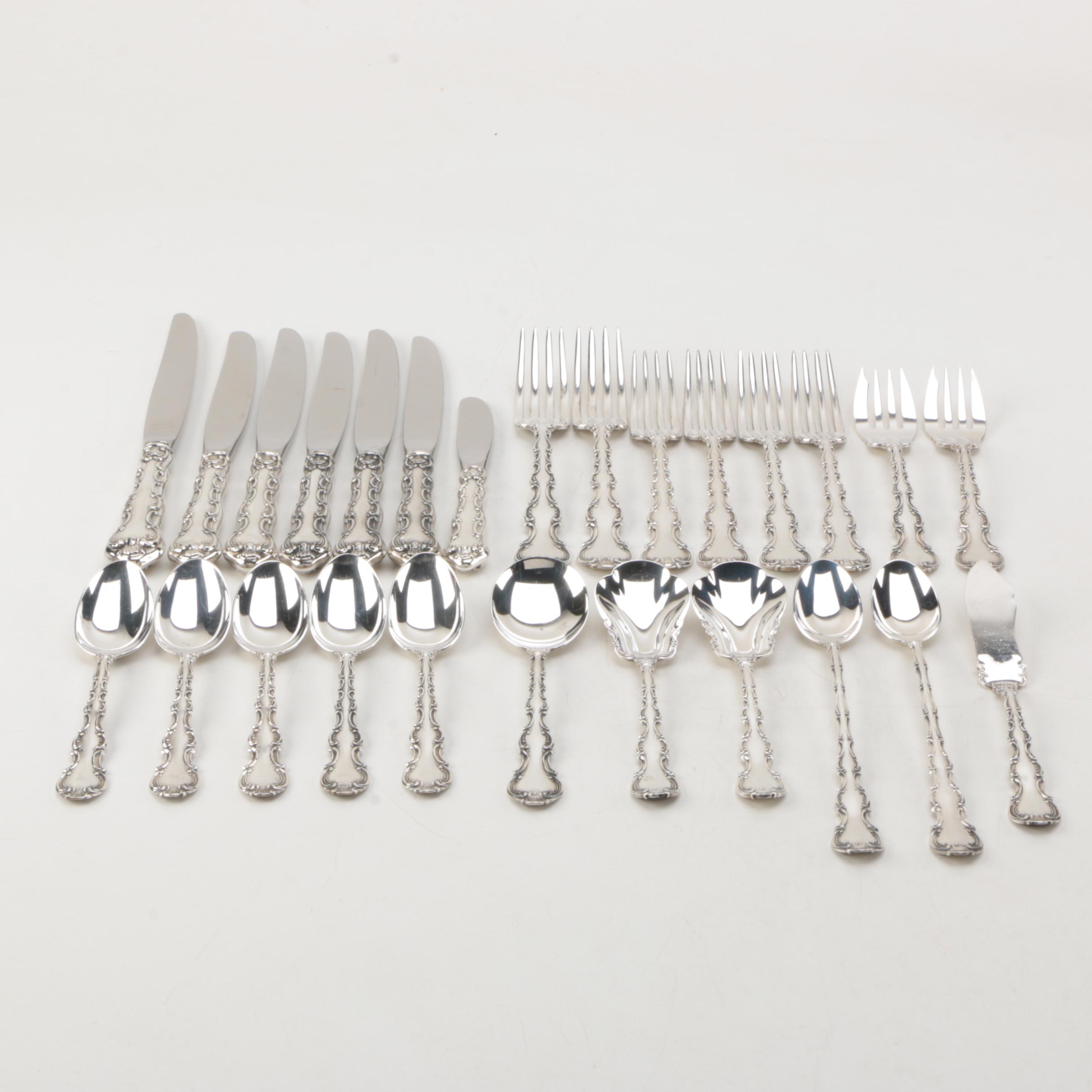 Gorham "Strasbourg" Sterling Flatware Set
