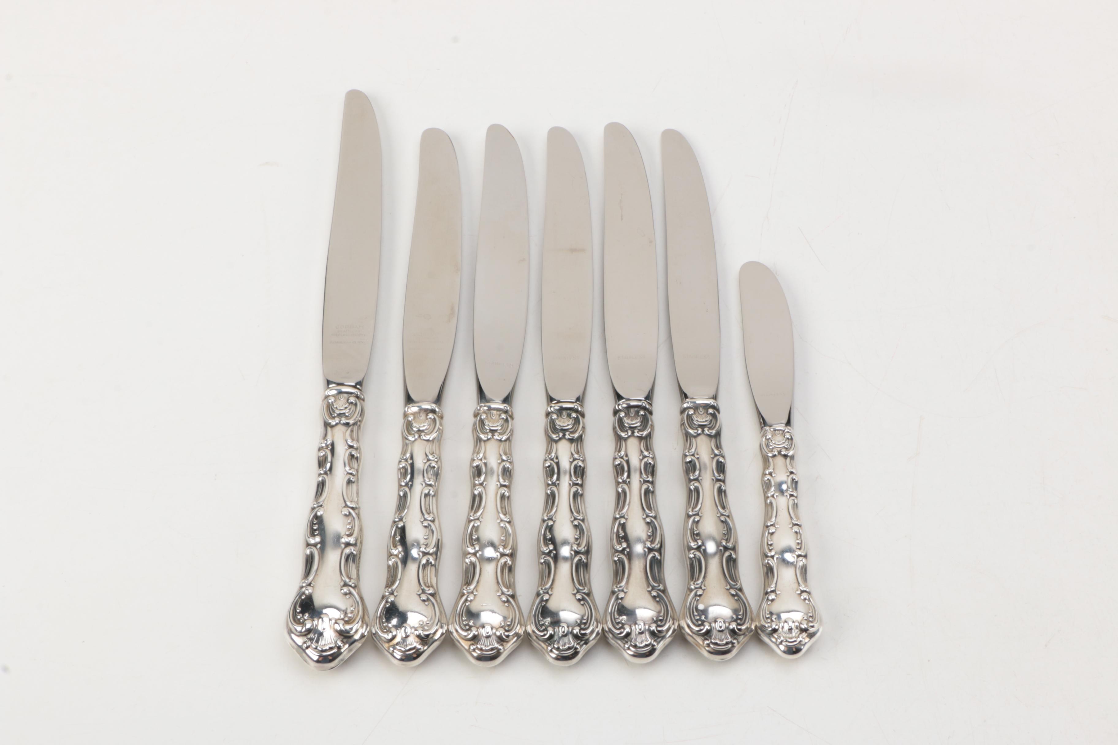 Gorham "Strasbourg" Sterling Flatware Set