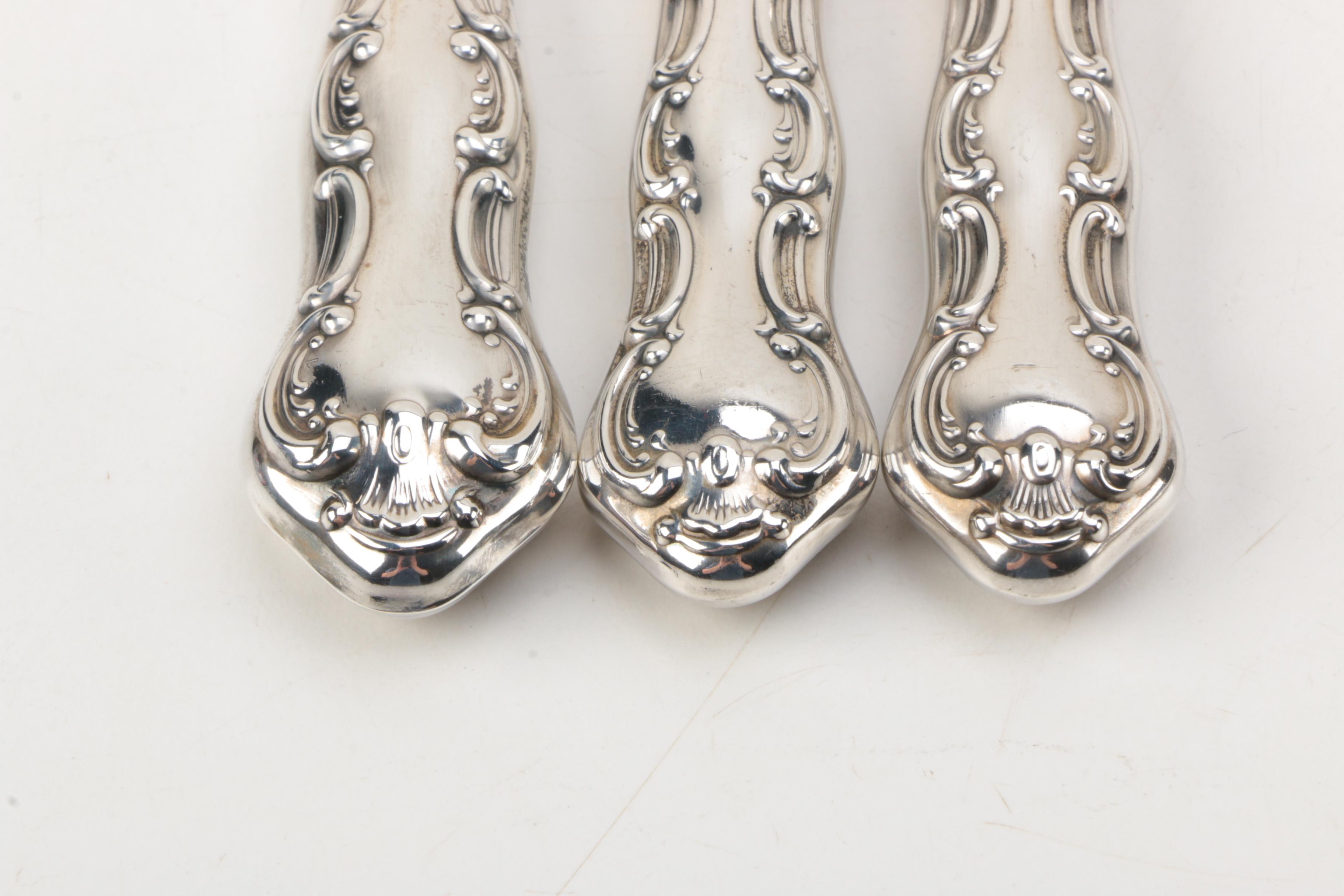 Gorham "Strasbourg" Sterling Flatware Set