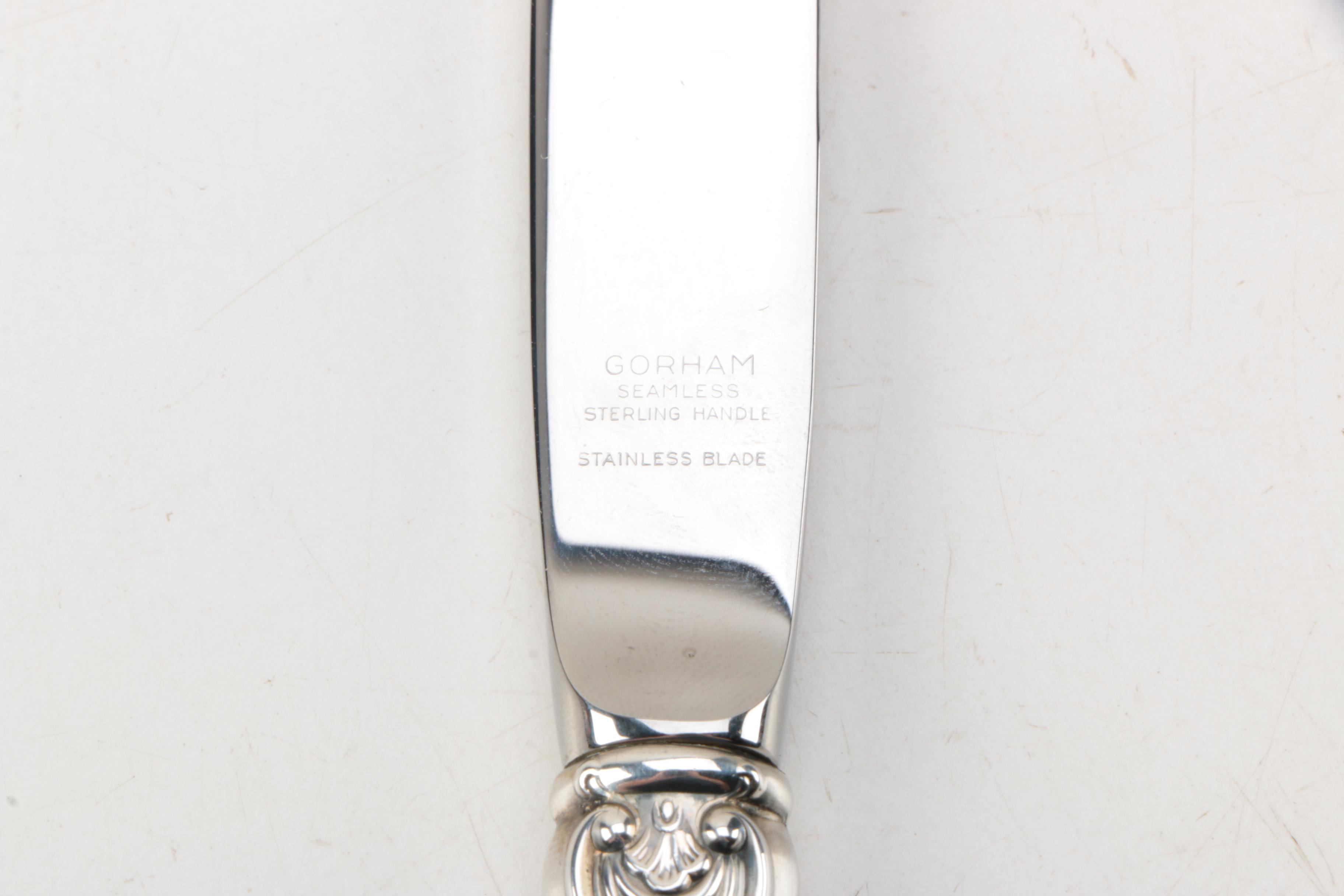 Gorham "Strasbourg" Sterling Flatware Set