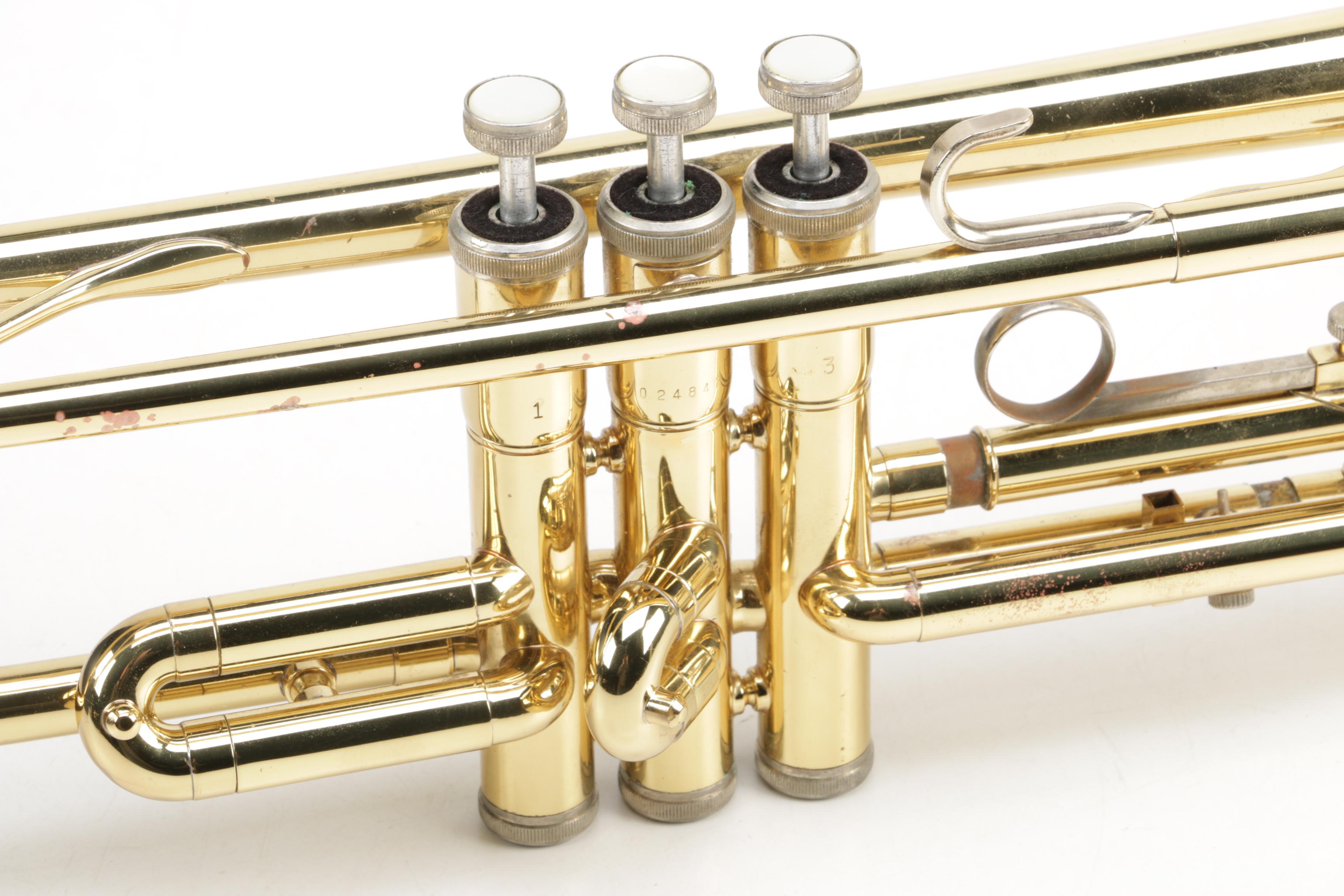 Vintage Holton Collegiate Trumpet and Case