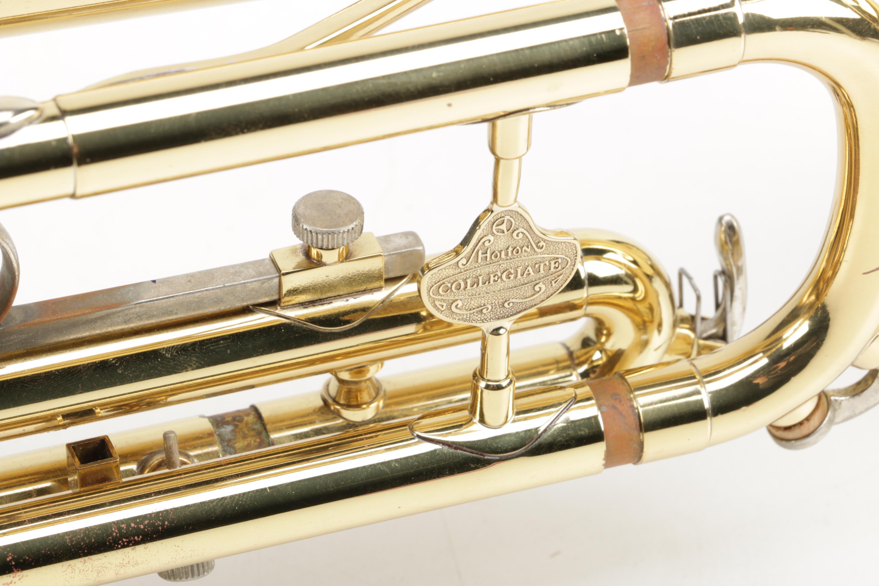 Vintage Holton Collegiate Trumpet and Case