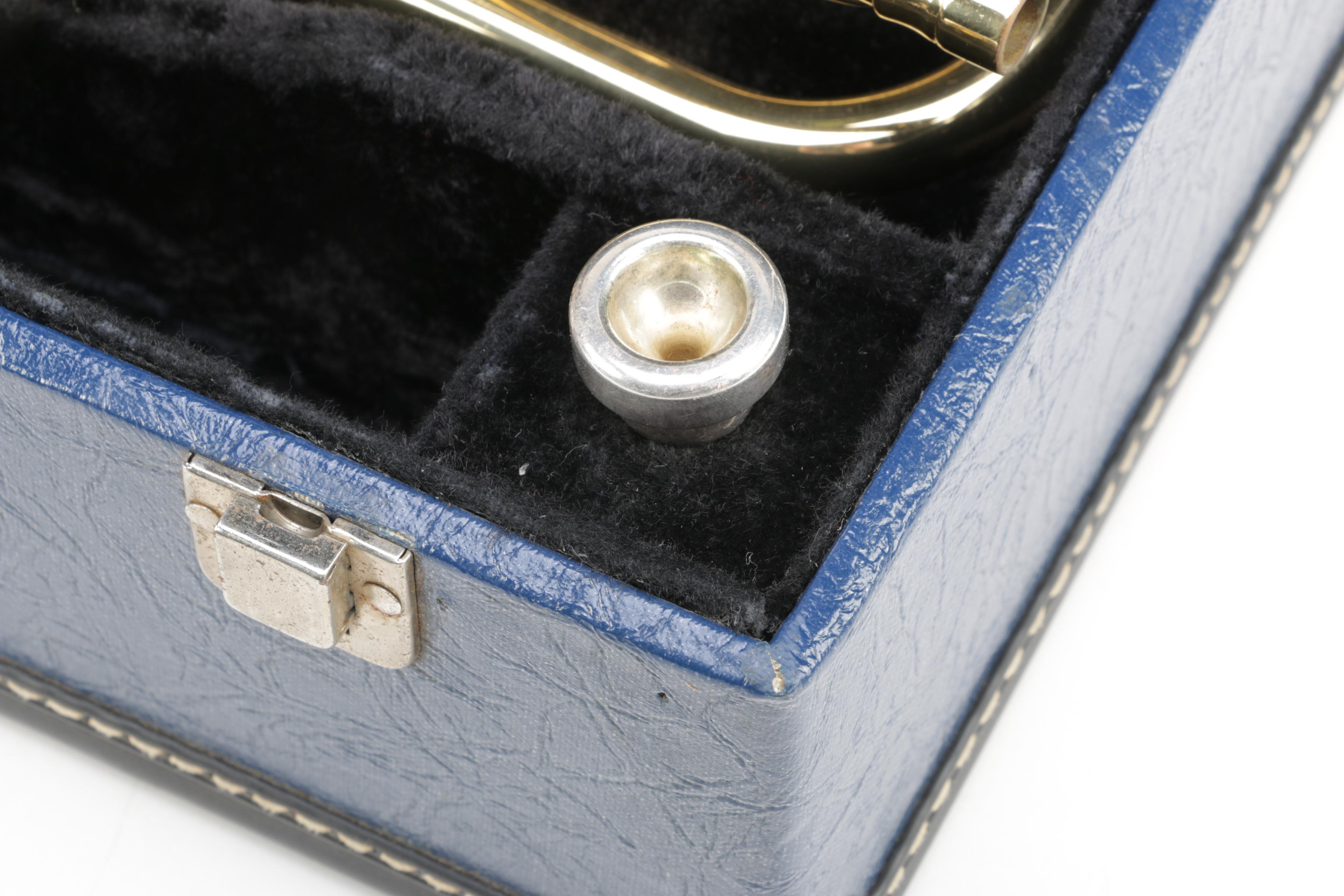 Vintage Holton Collegiate Trumpet and Case