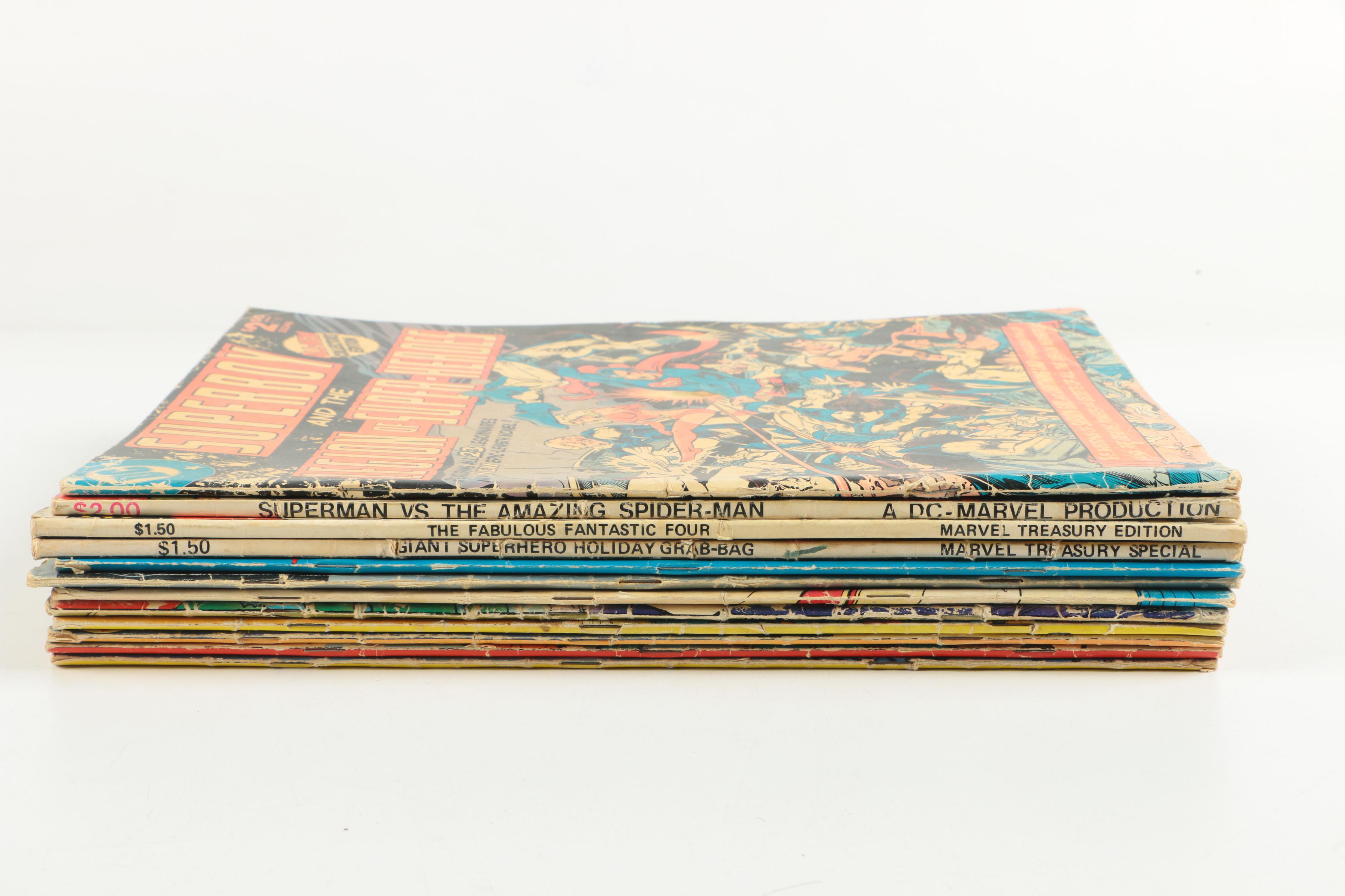 Assorted Comic Books featuring "Superman vs Shazam"