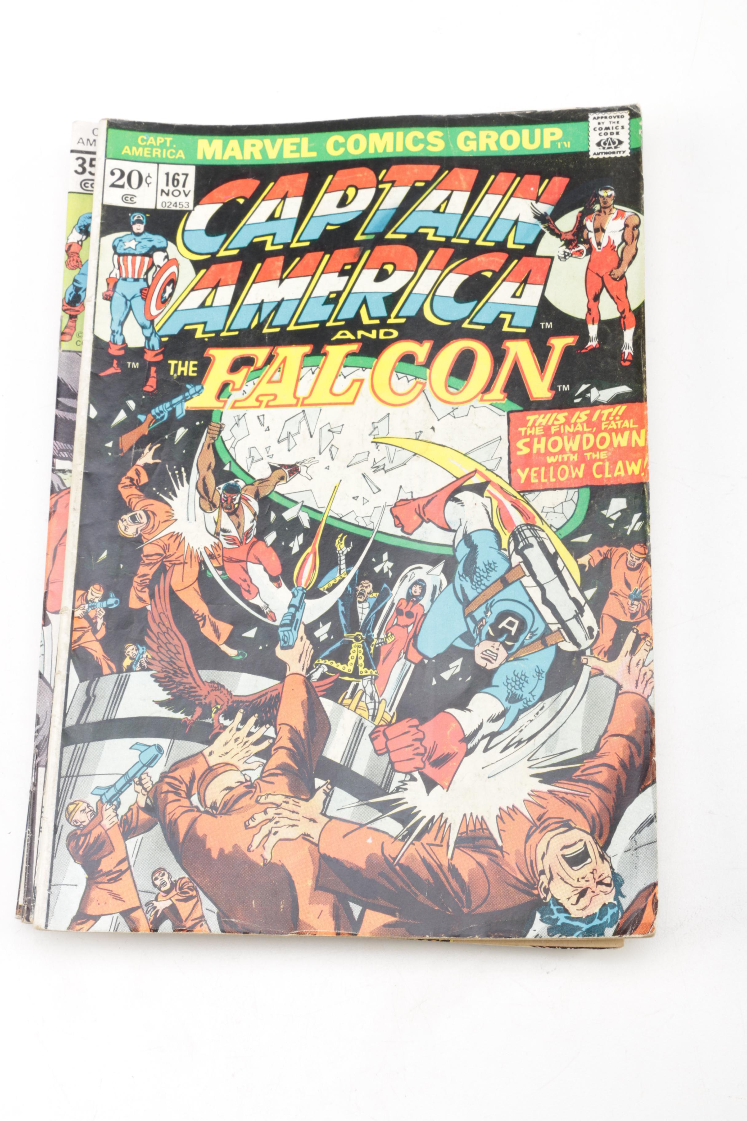 Collection of "Captain America" Comic Books
