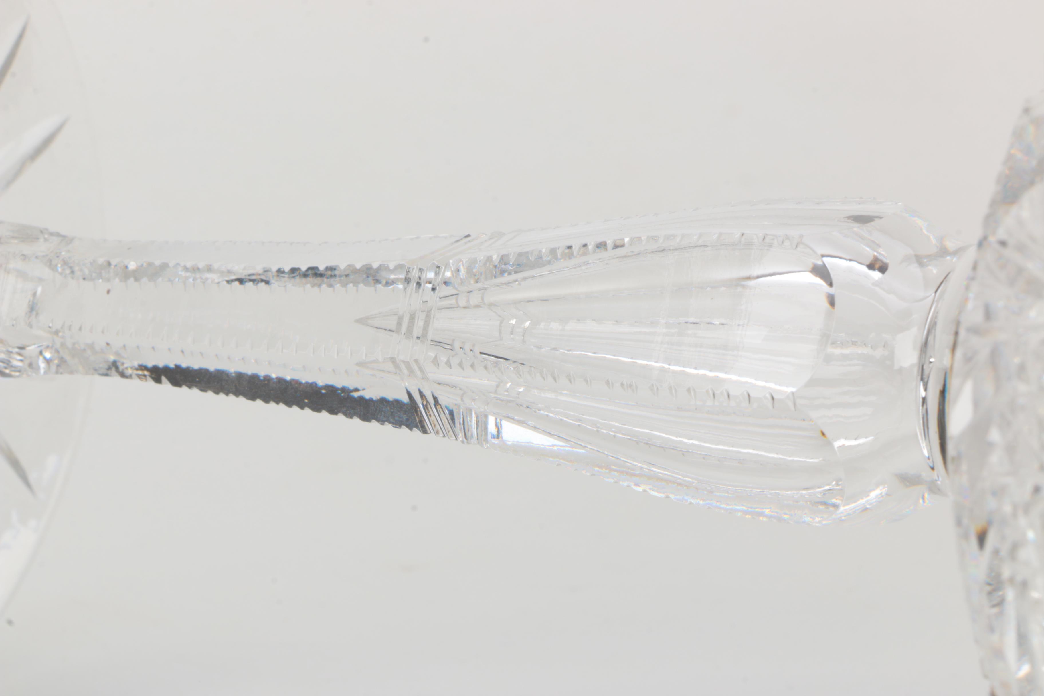 Crystal Candy Dishes and Goblet