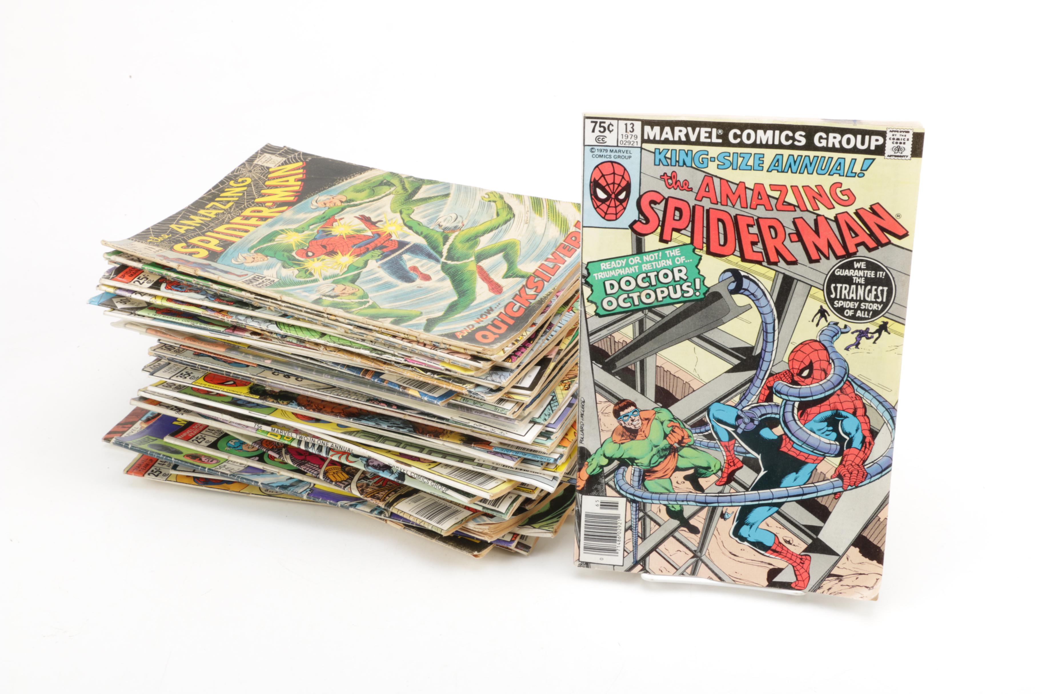 Madam Webb First Appearance and Other Bronze and Modern Marvel Comics