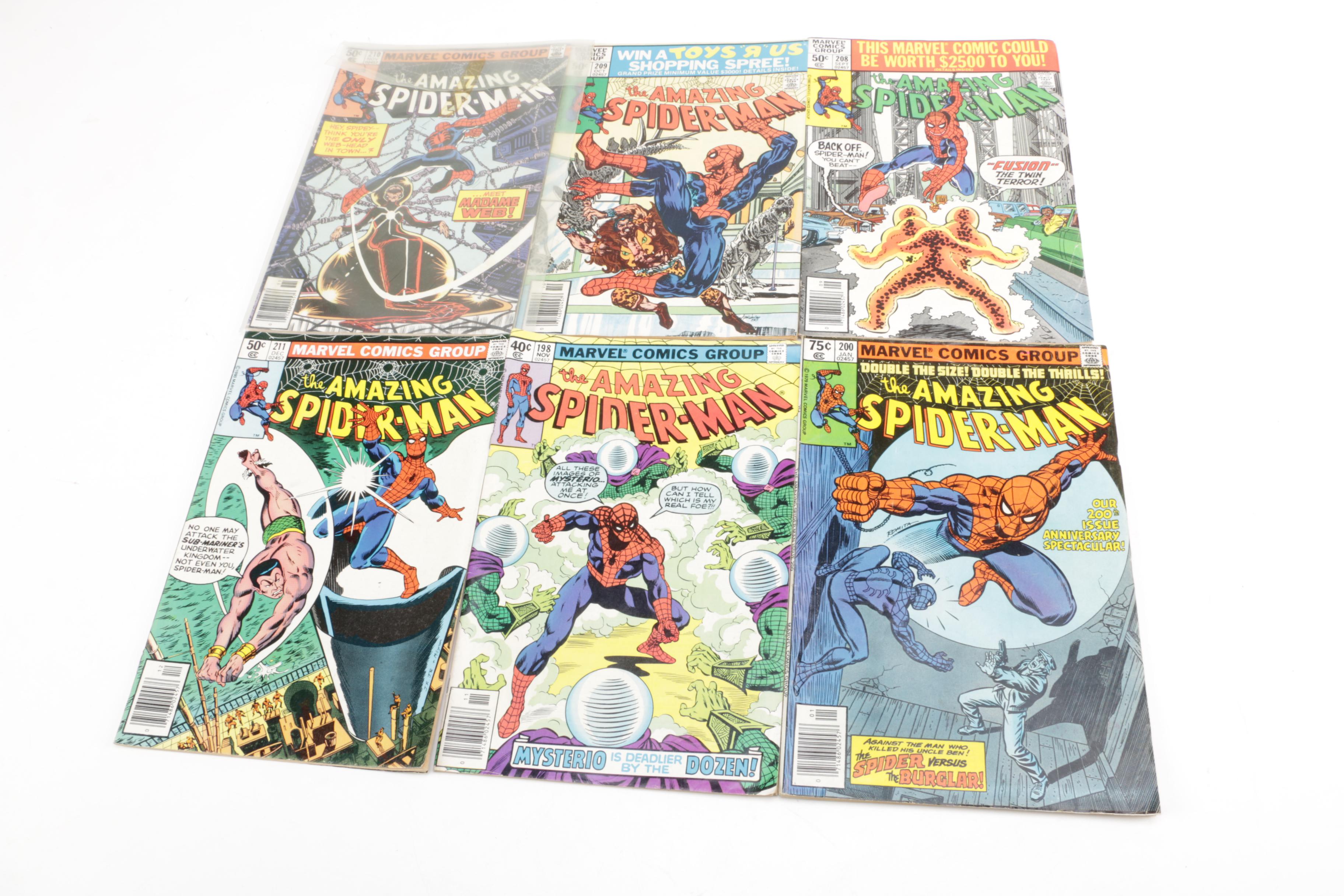 Madam Webb First Appearance and Other Bronze and Modern Marvel Comics