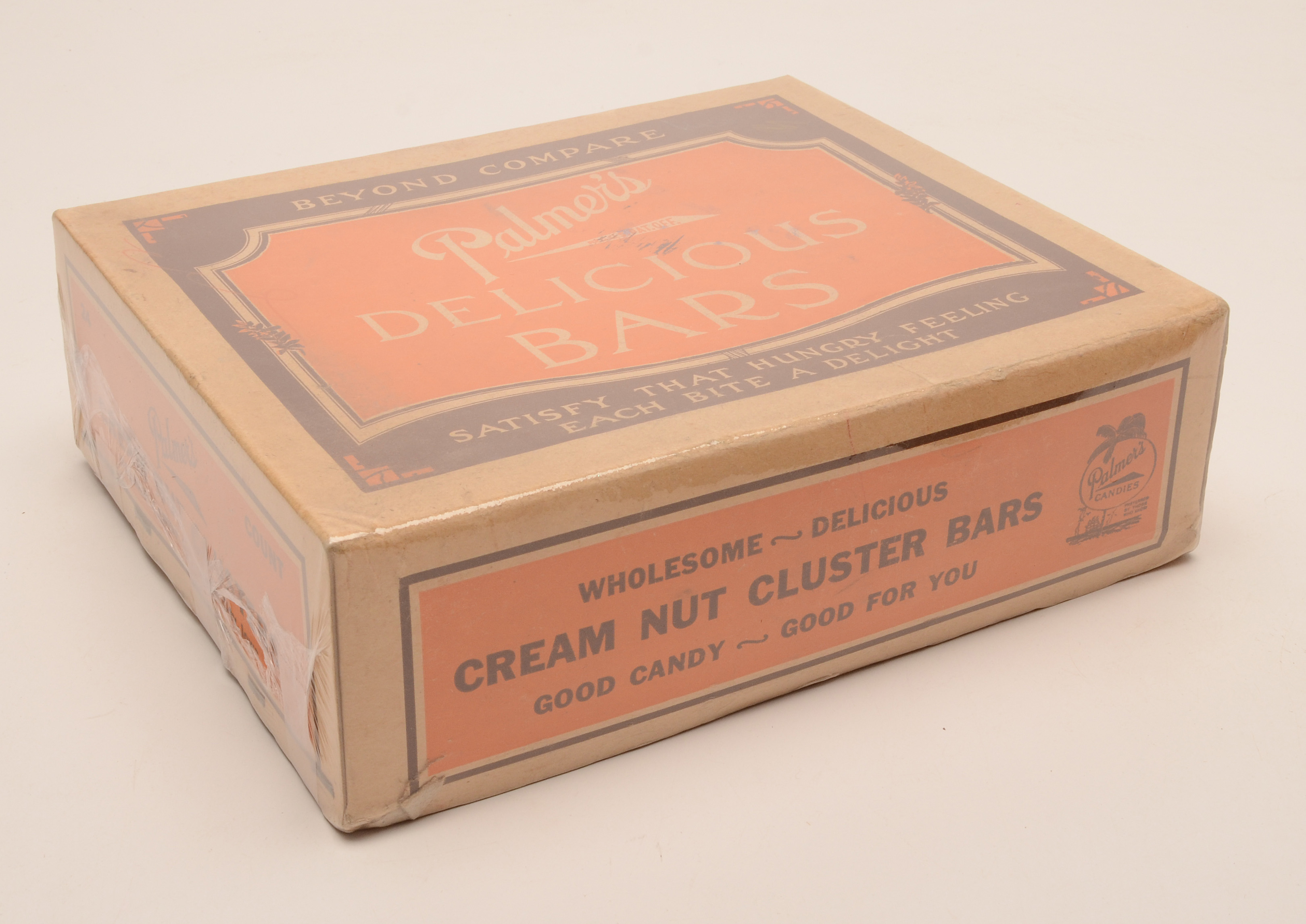 Five Vintage Empty Candy Bar Boxes