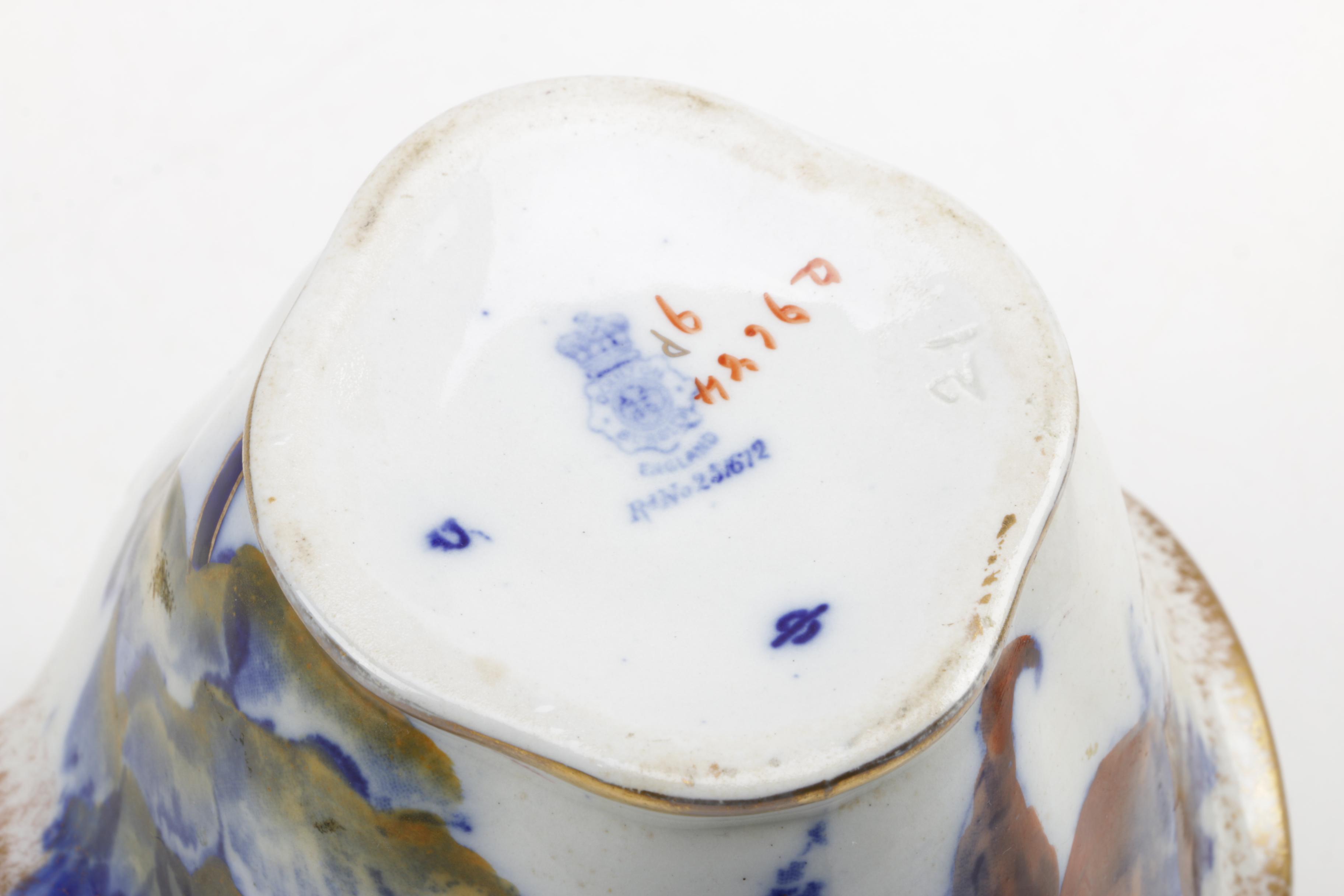 Antique Doulton Burslem "Vernon" Porcelain Vanity décor