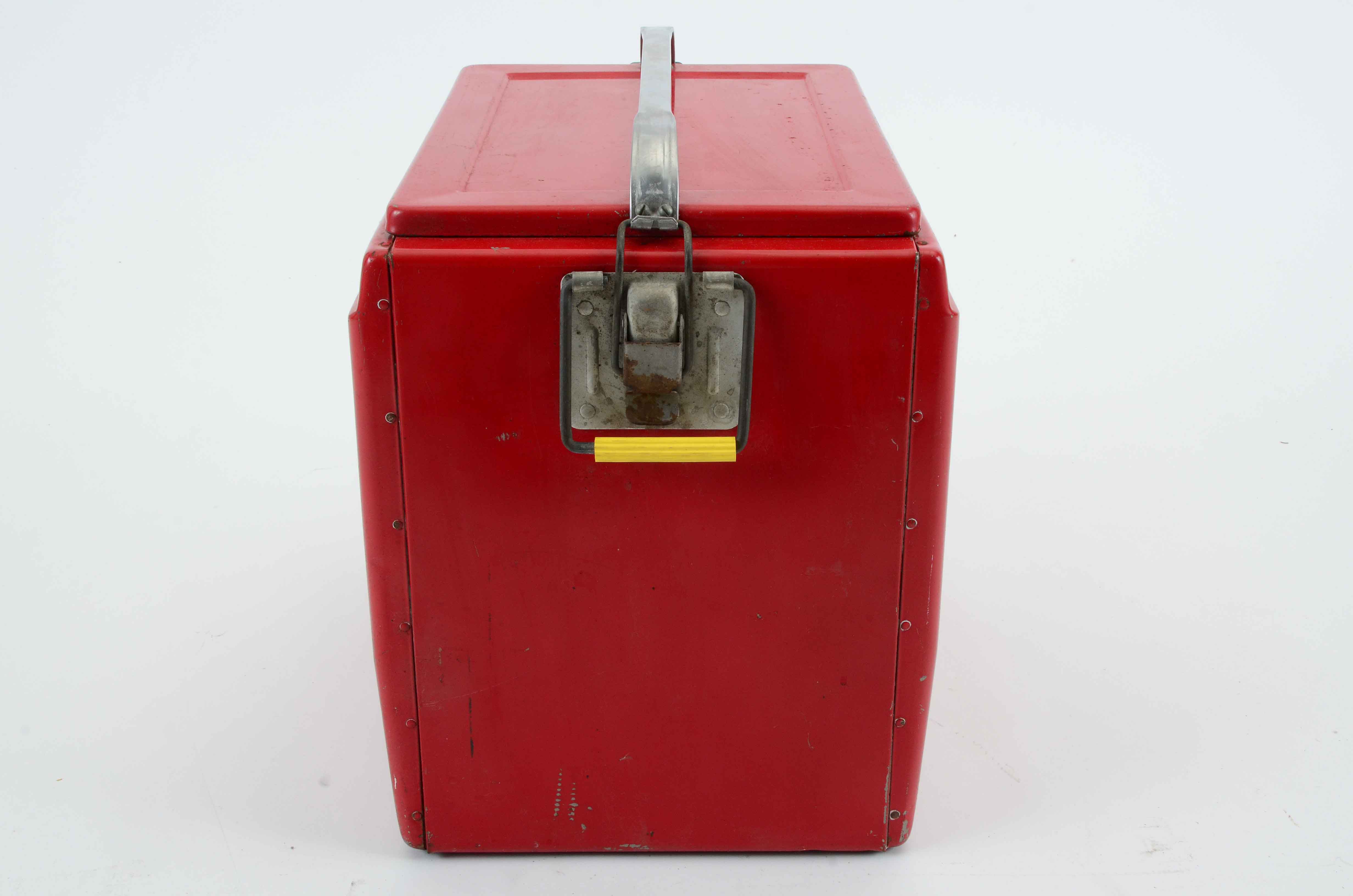 1950-1960s Coca-Cola Metal Carrying Cooler