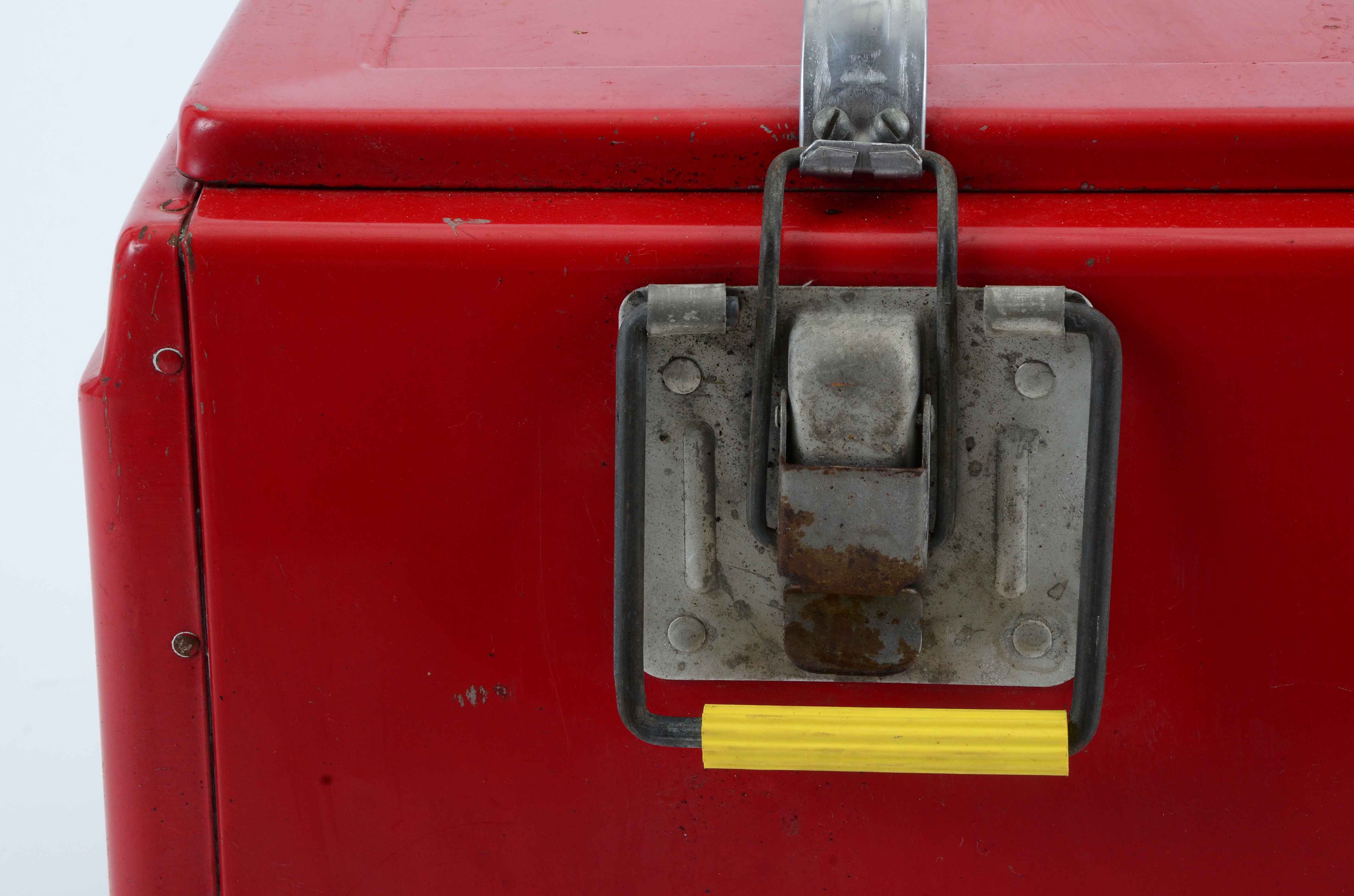 1950-1960s Coca-Cola Metal Carrying Cooler