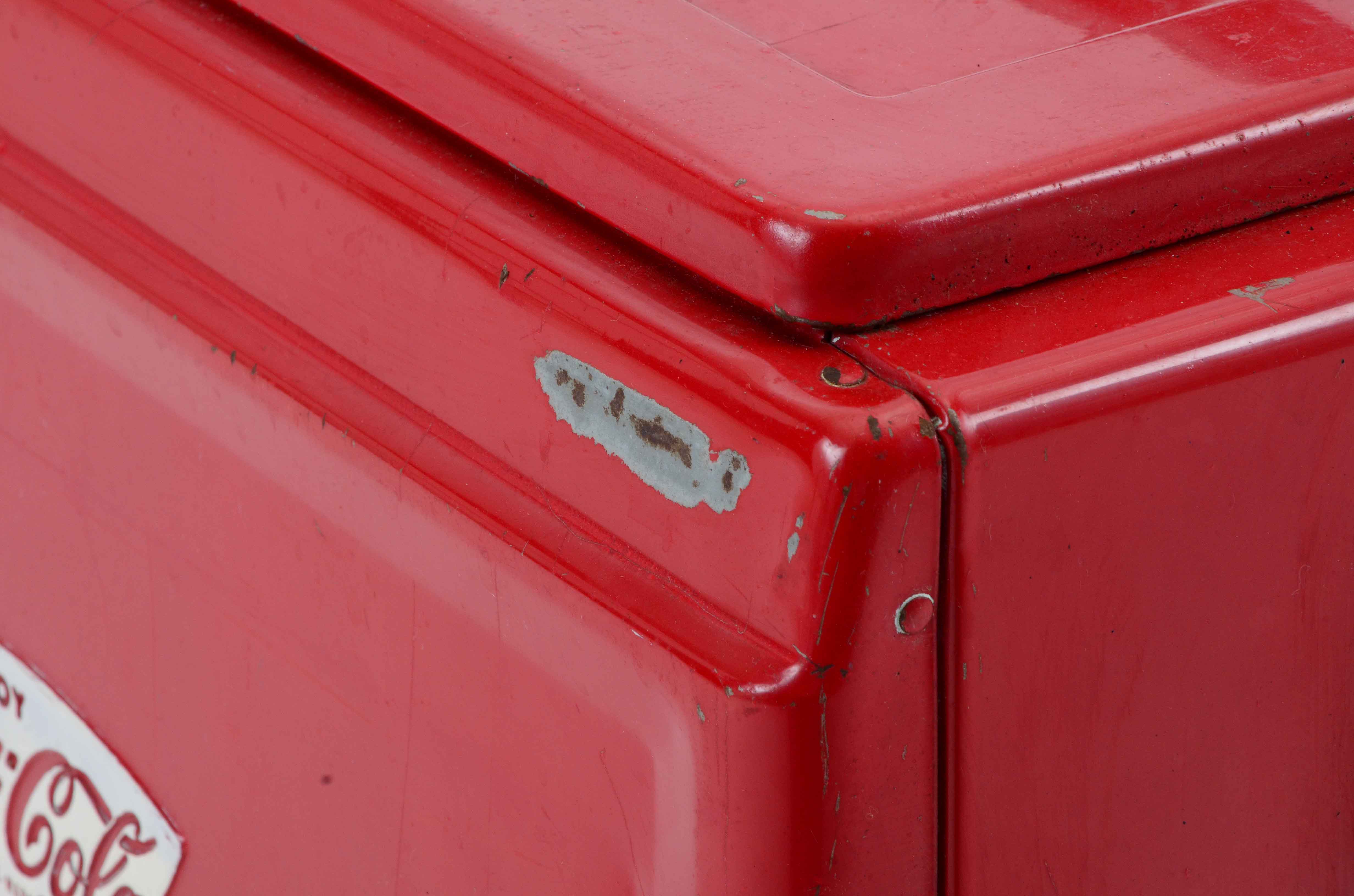 1950-1960s Coca-Cola Metal Carrying Cooler