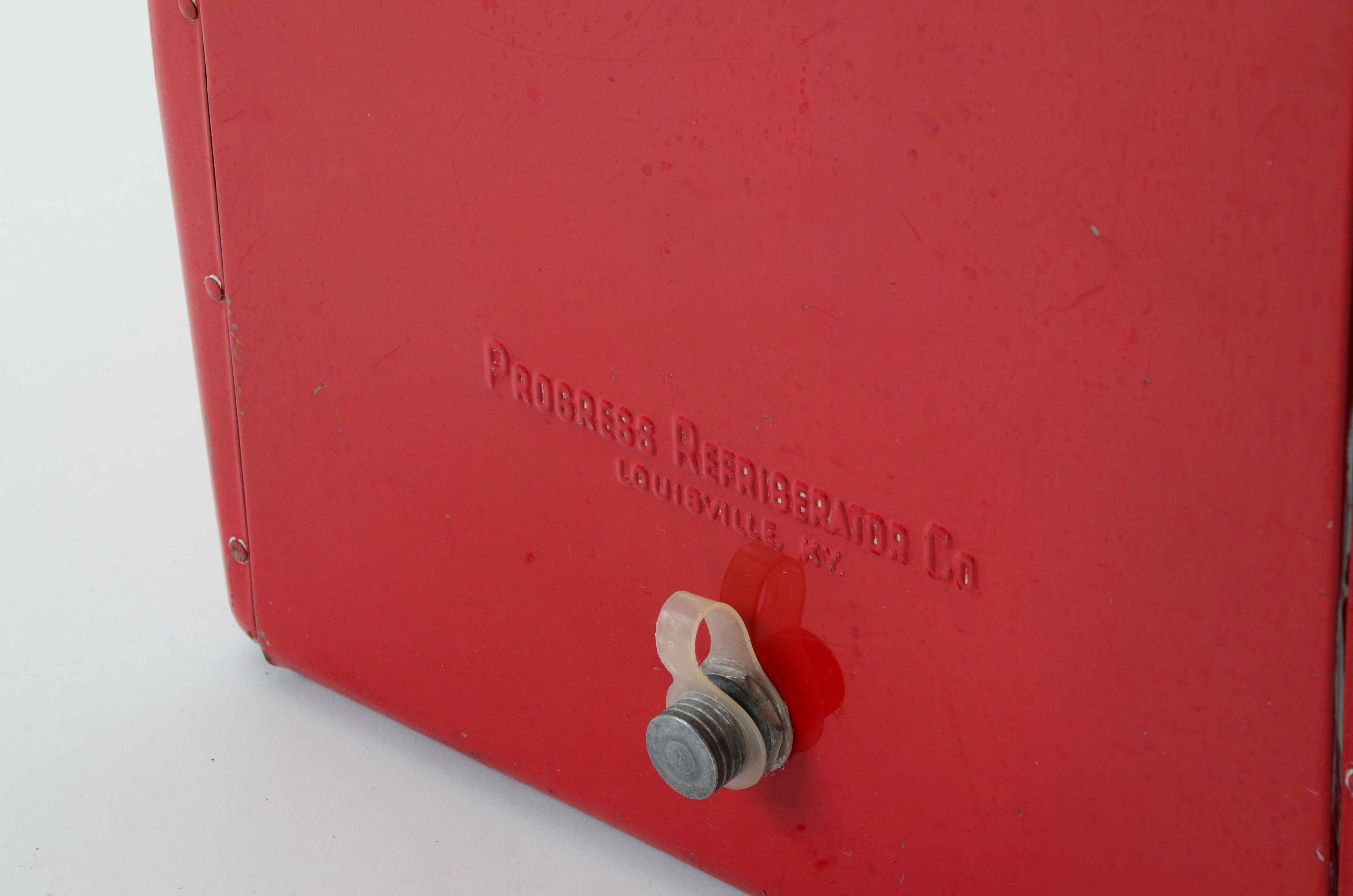 1950-1960s Coca-Cola Metal Carrying Cooler