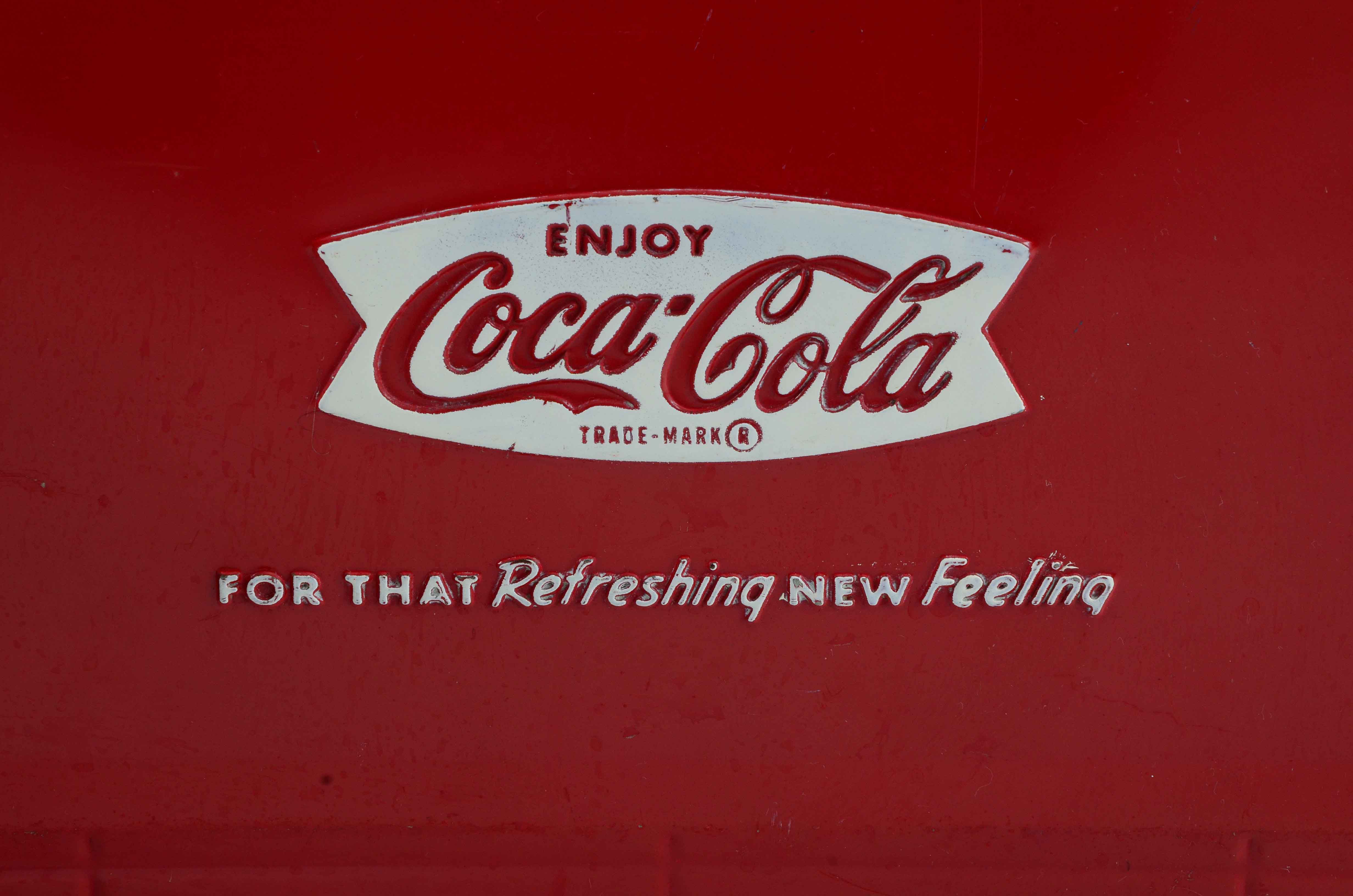 1950-1960s Coca-Cola Metal Carrying Cooler